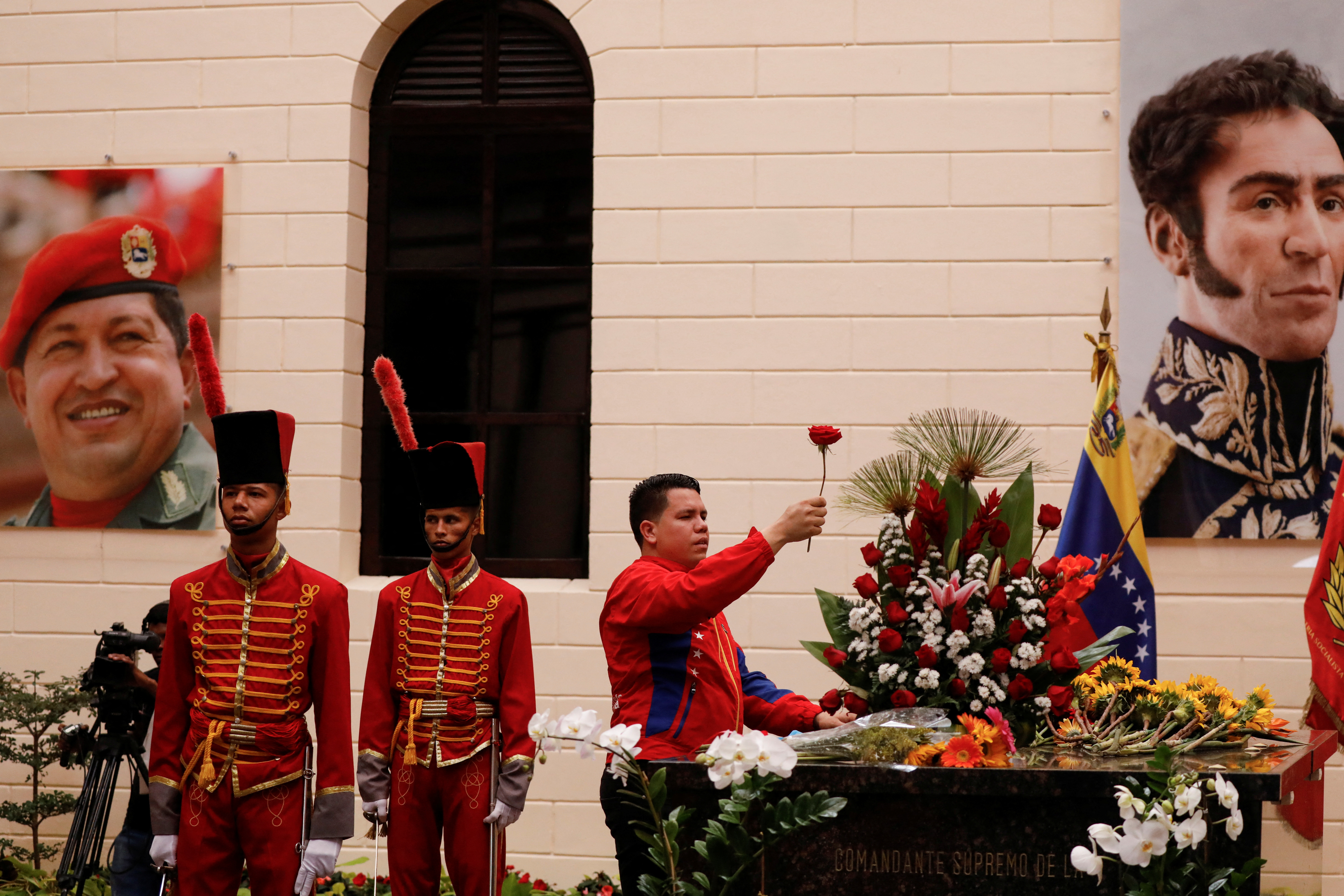 Daniel Ortega, Luis Arce, Evo Morales y Rafael Correa asistieron a los actos del régimen venezolano por los 10 años de la muerte de Hugo Chávez
