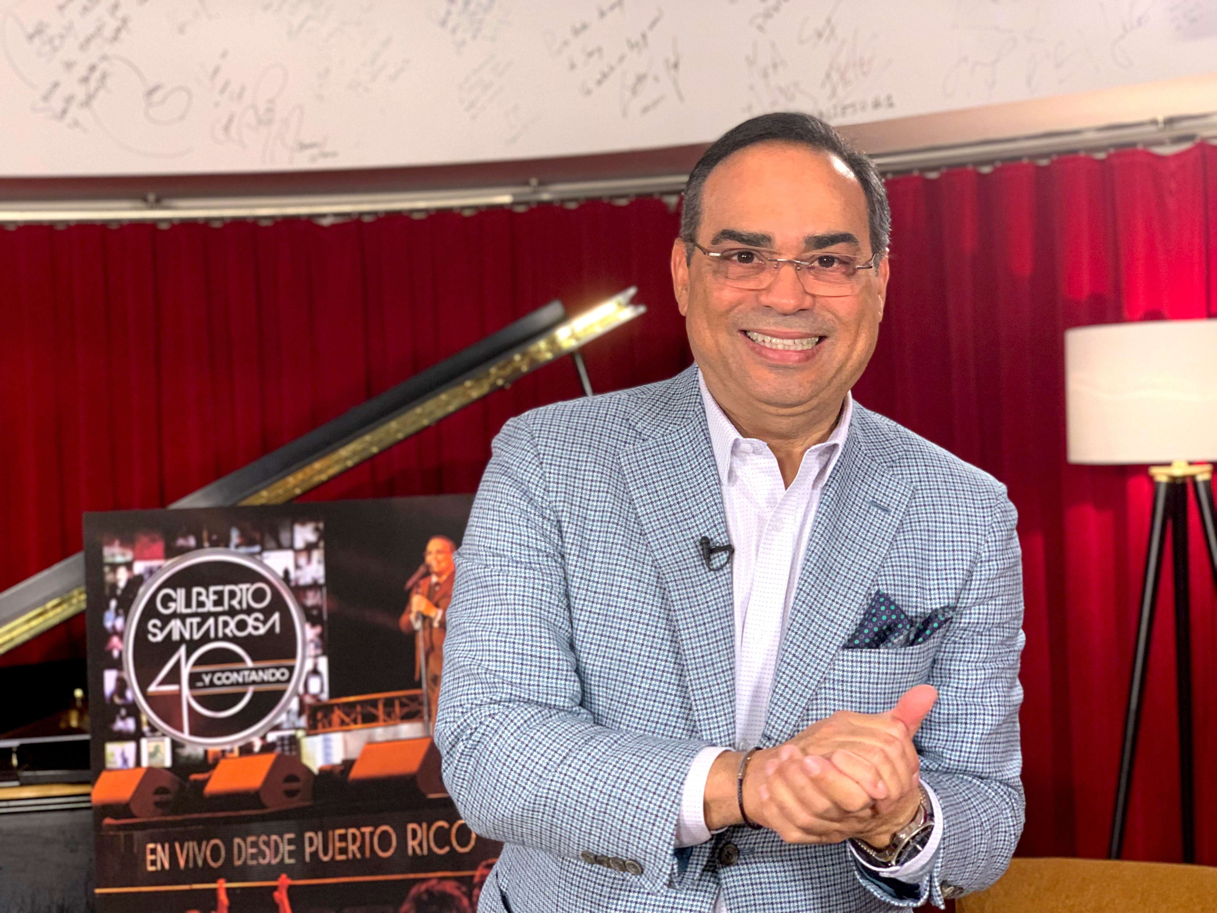 En la imagen, el salsero puertorrique�o Gilberto Santa Rosa. EFE/Alicia Civita/Archivo