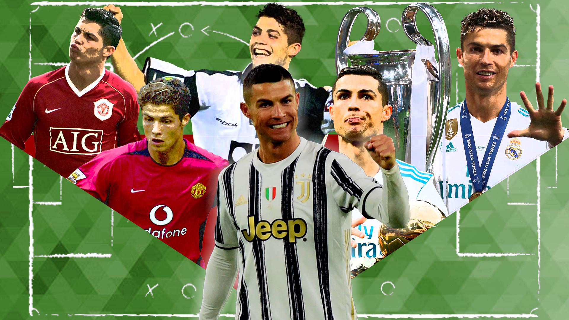 La metamorfosis de Cristiano Ronaldo: cómo llegó a ser uno de los máximos  goleadores de la historia - Infobae