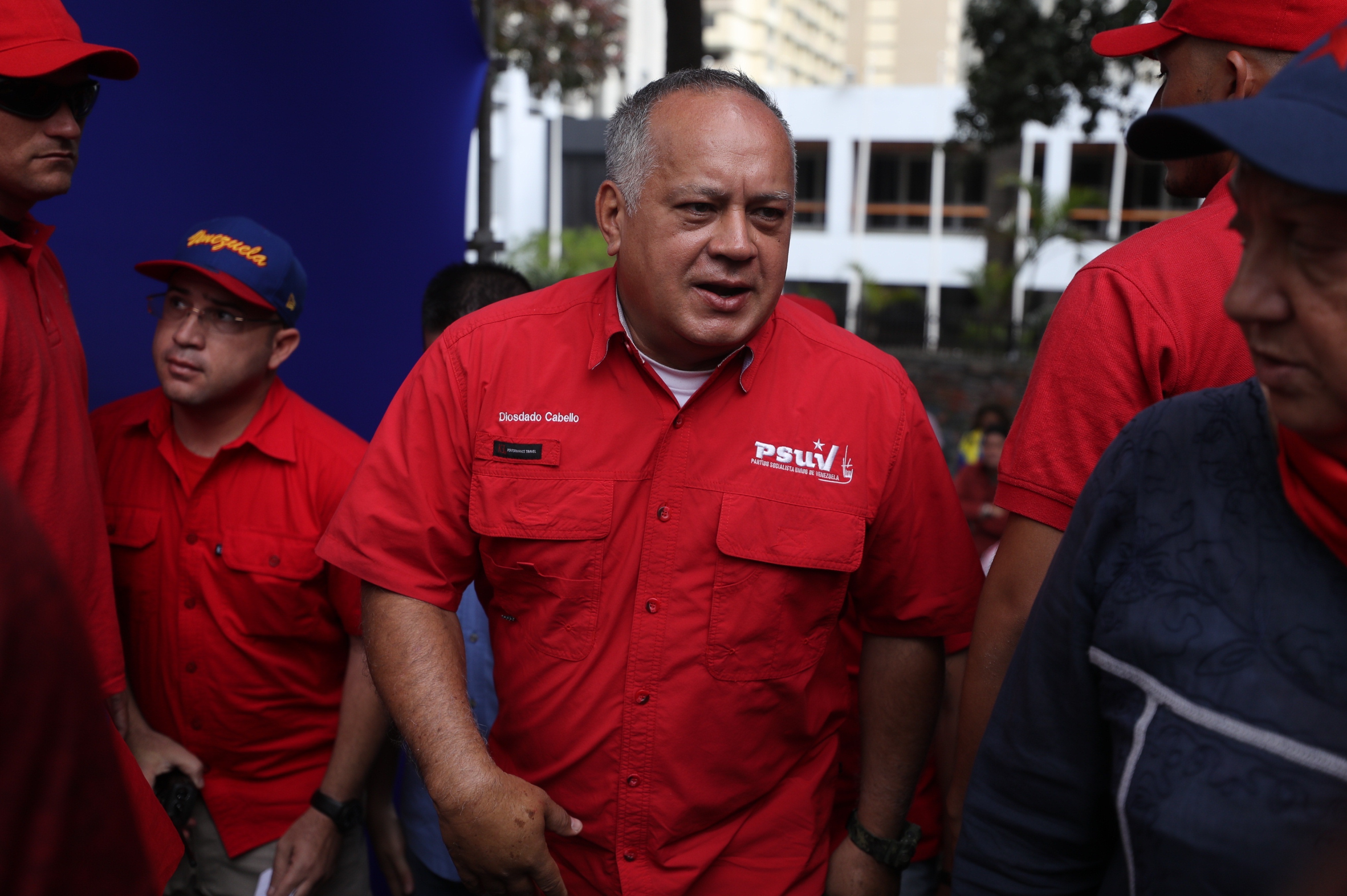 El presidente de la Asamblea Nacional Constituyente, Diosdado Cabello

