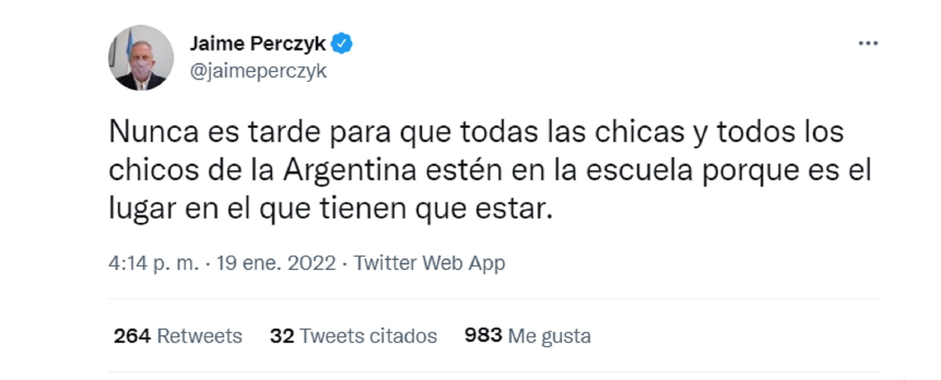 Dura réplica del Gobierno a la ministra de Educación porteña por sus dichos  sobre la deserción escolar - Infobae