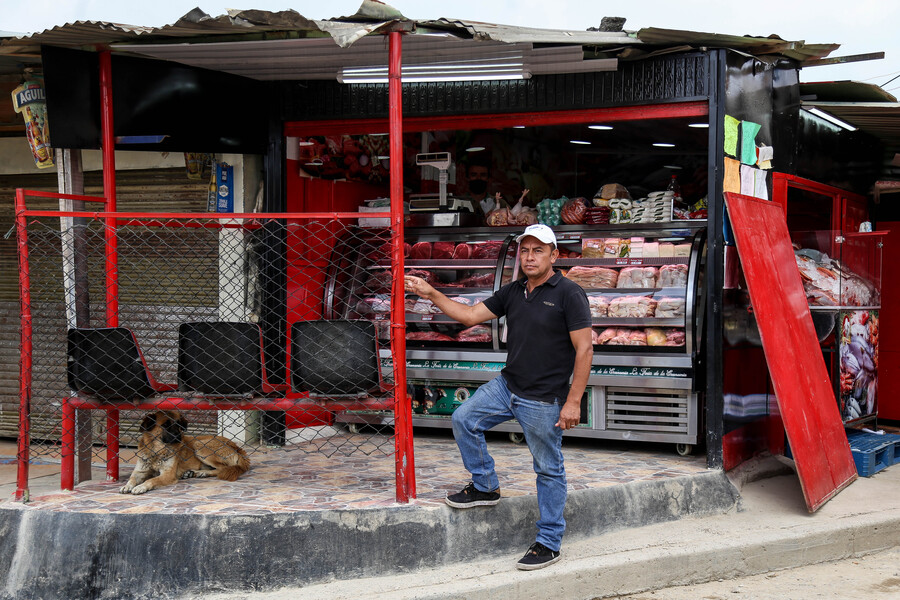 Carnicería en Cazucá, uno de los sitios vulnerables para la época de pandemia