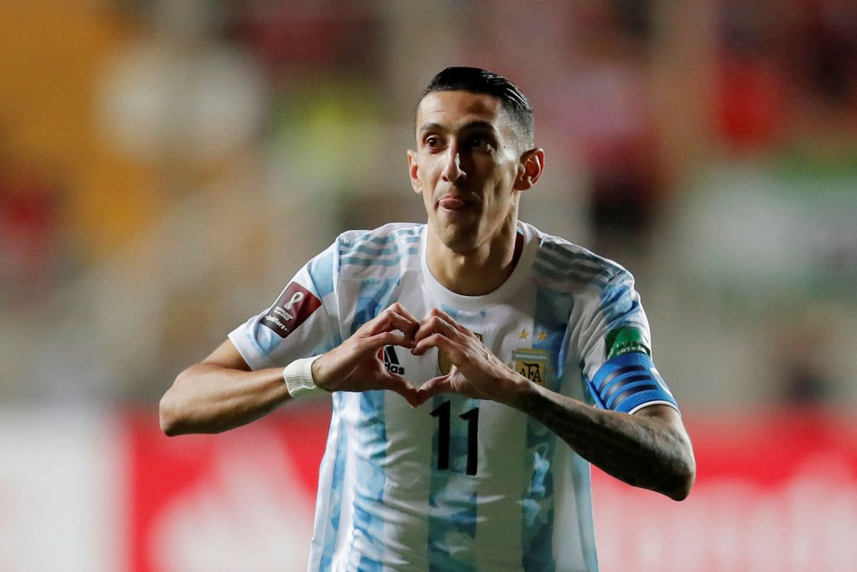 Ángel Di María marcó golazo de fuera del área en el Chile vs Argentina (Foto: Reuters)