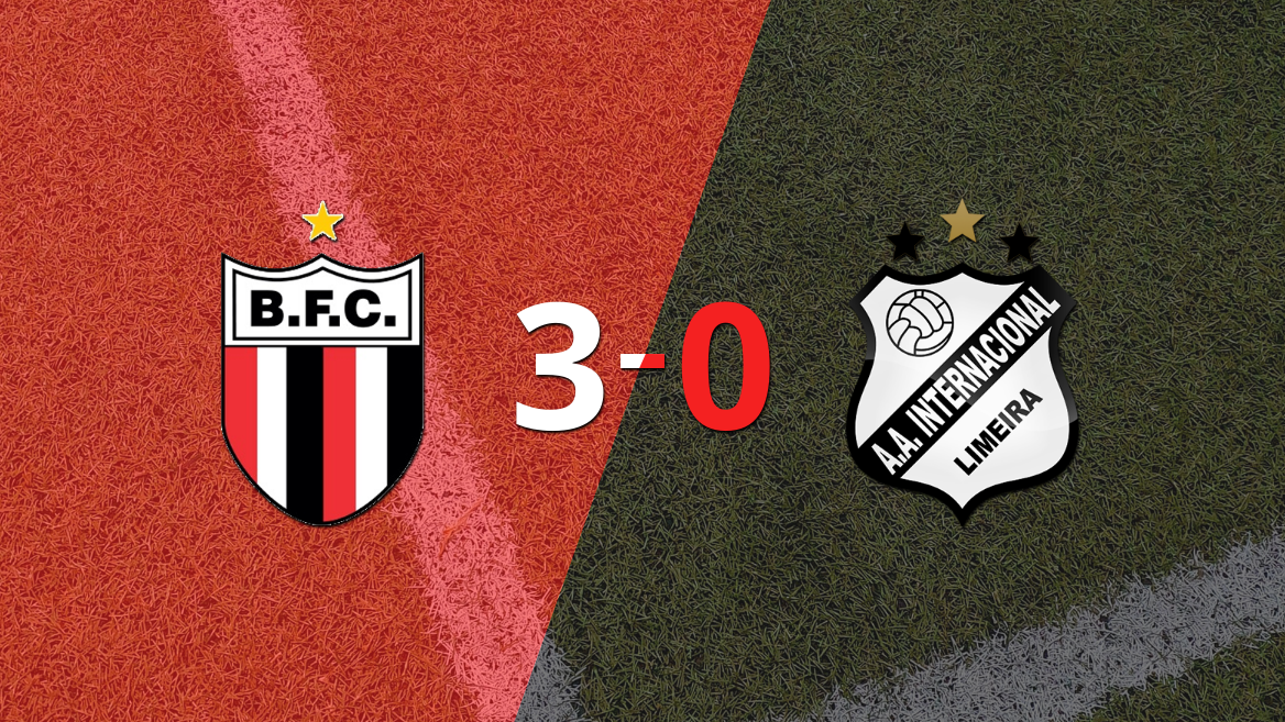 Goleada de Botafogo-SP 3 a 0 sobre Inter de Limeira