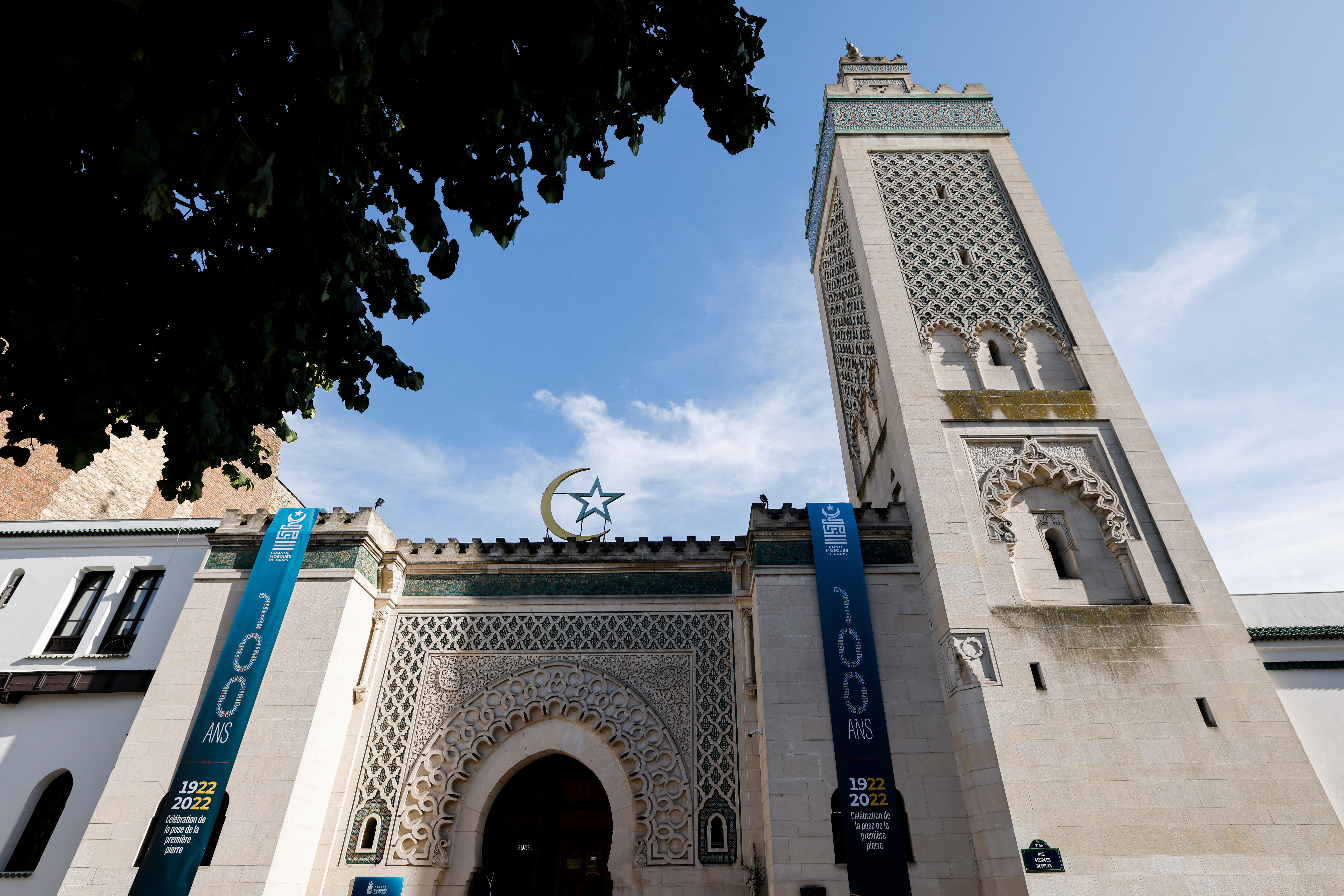 La Gran Mezquita de París. (Ludovic MARIN/Pool vía REUTERS)