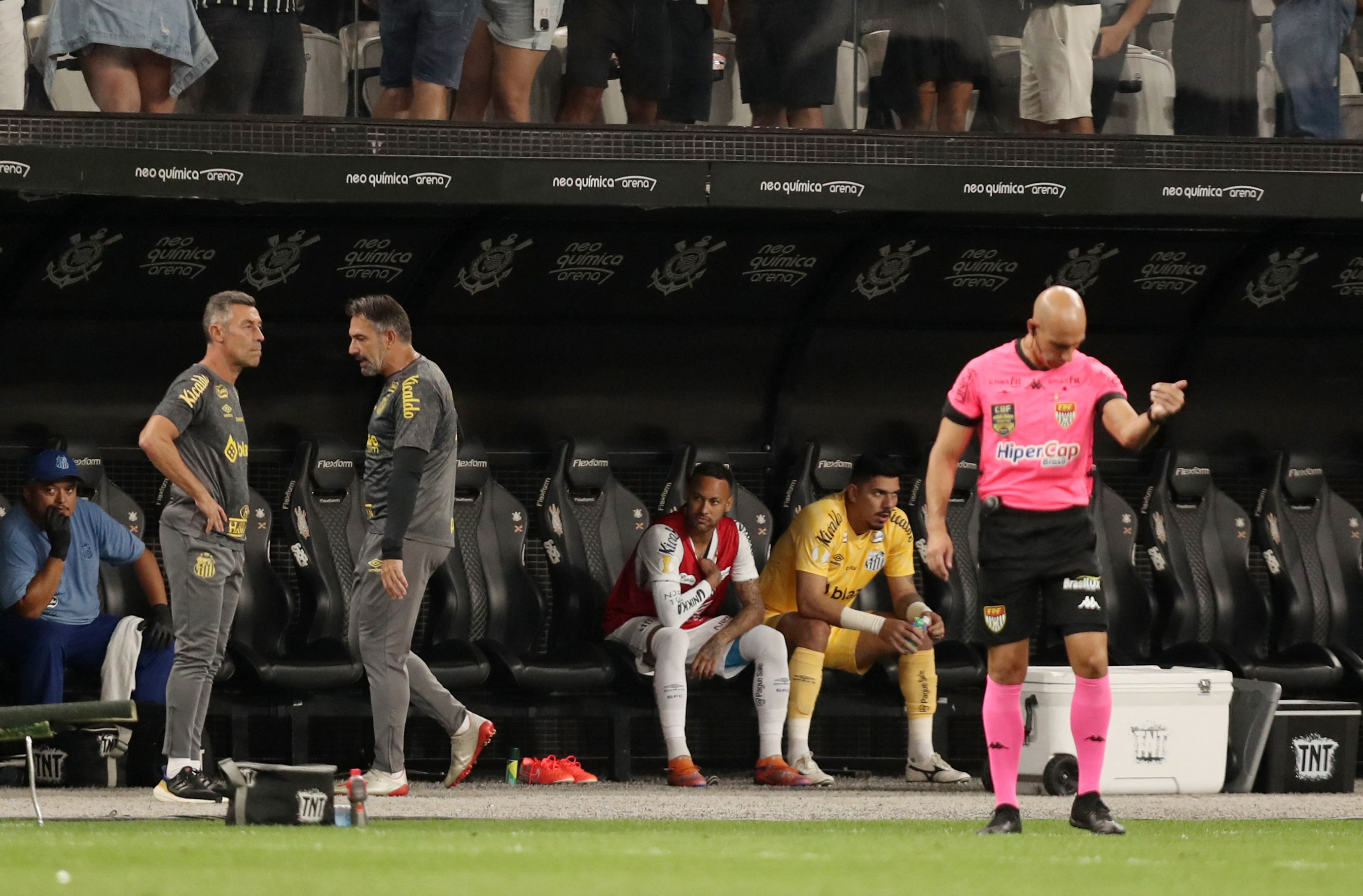 El llanto de Neymar tras no poder jugar en la eliminación del Santos: “No saben la desesperación de mi corazón”