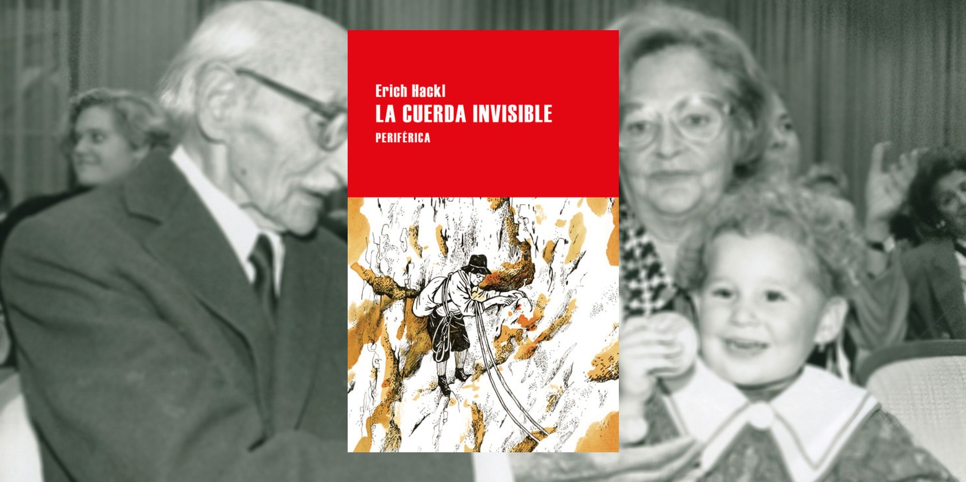"La cuerda invisible", la novela en la que el escritor austriaco Erich Hackl recrea la vida de Reinhold Duschka.