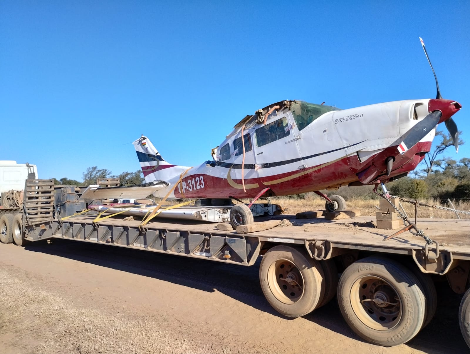 Donaron la avioneta narco que cay en Chaco a una escuela t cnica