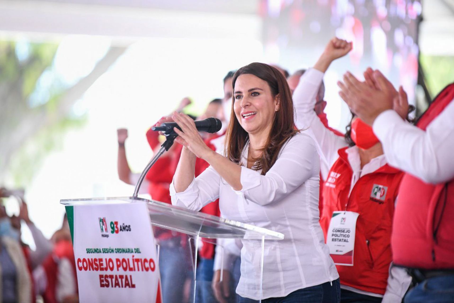 La candidatura de Carolina Viggiano ha estado en el ojo público (Foto: CORTESÍA PRI/CUARTOSCURO.COM)