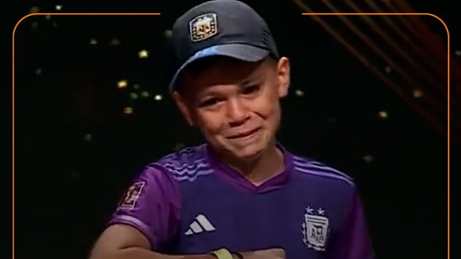 El video inédito que muestra la emoción de José Andrada cuando se enteró que iba a conocer a los jugadores de la Selección en la fiesta de la Conmebol