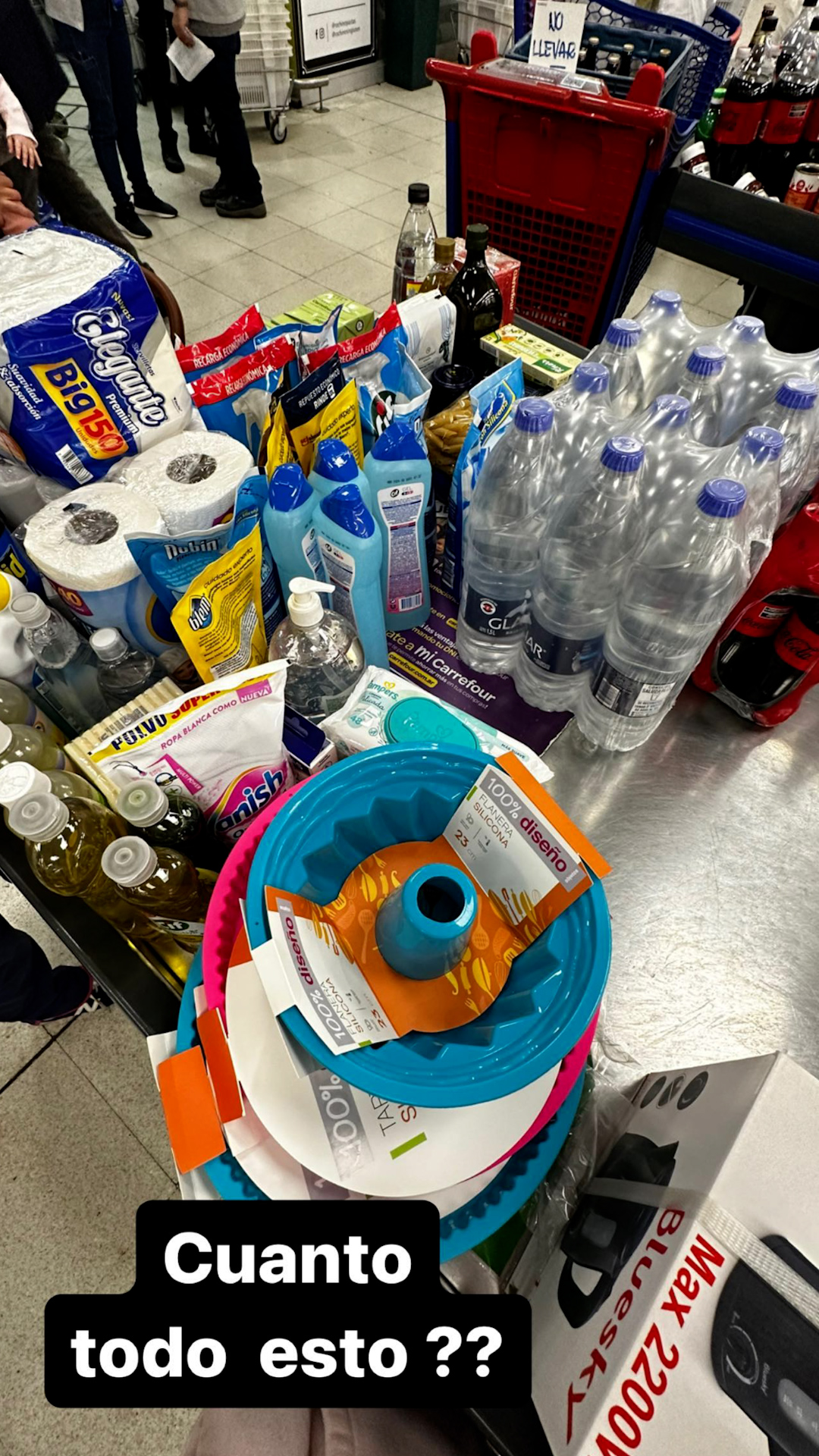 La indignación de Barby Franco ante los precios de la compra del supermercado: "Me quiero matar" (Instagram)