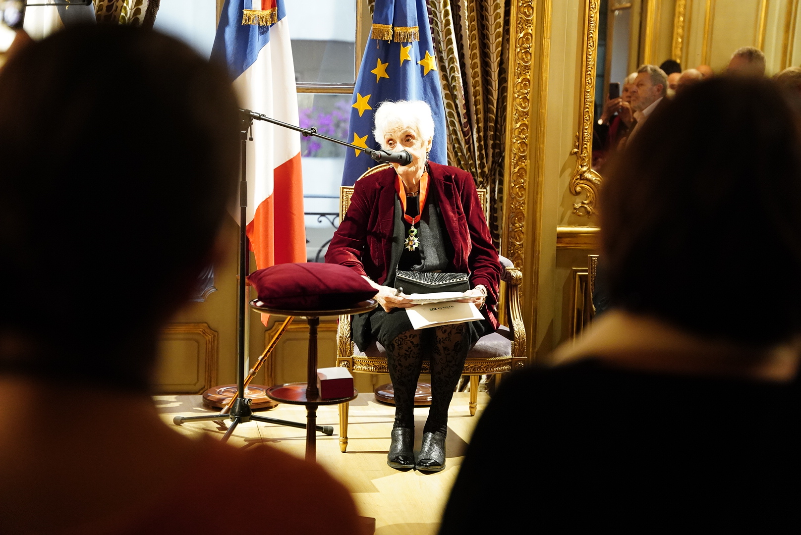 Graciela Fernández Meijide recibió la Orden de Comandante de la Legión de Honor de la República de Francia /// Fotos: Franco Fafasuli 