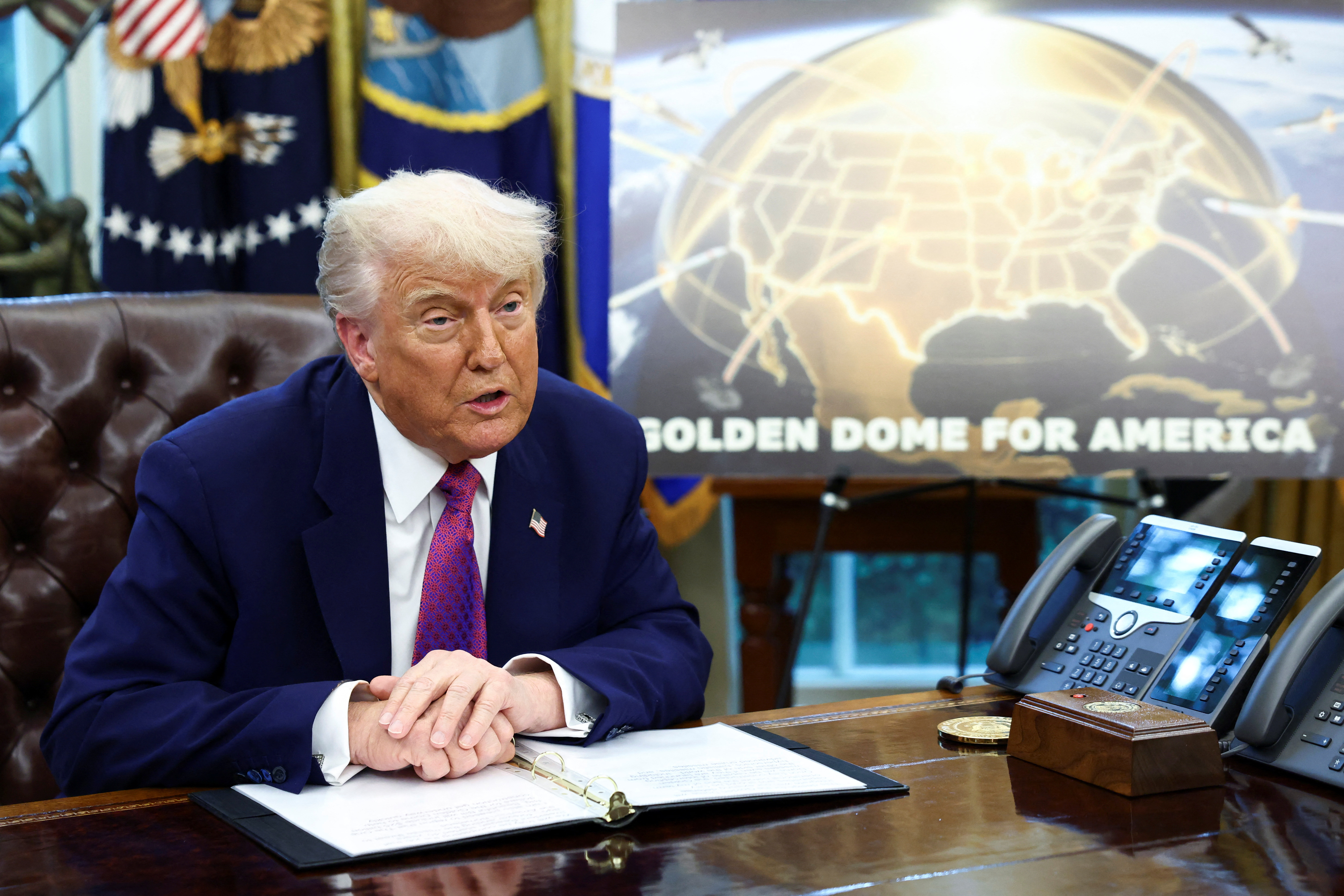 Para Corea del Norte, el proyecto de escudo antimisiles de Estados Unidos “Golden Dome” es “una iniciativa amenazadora”