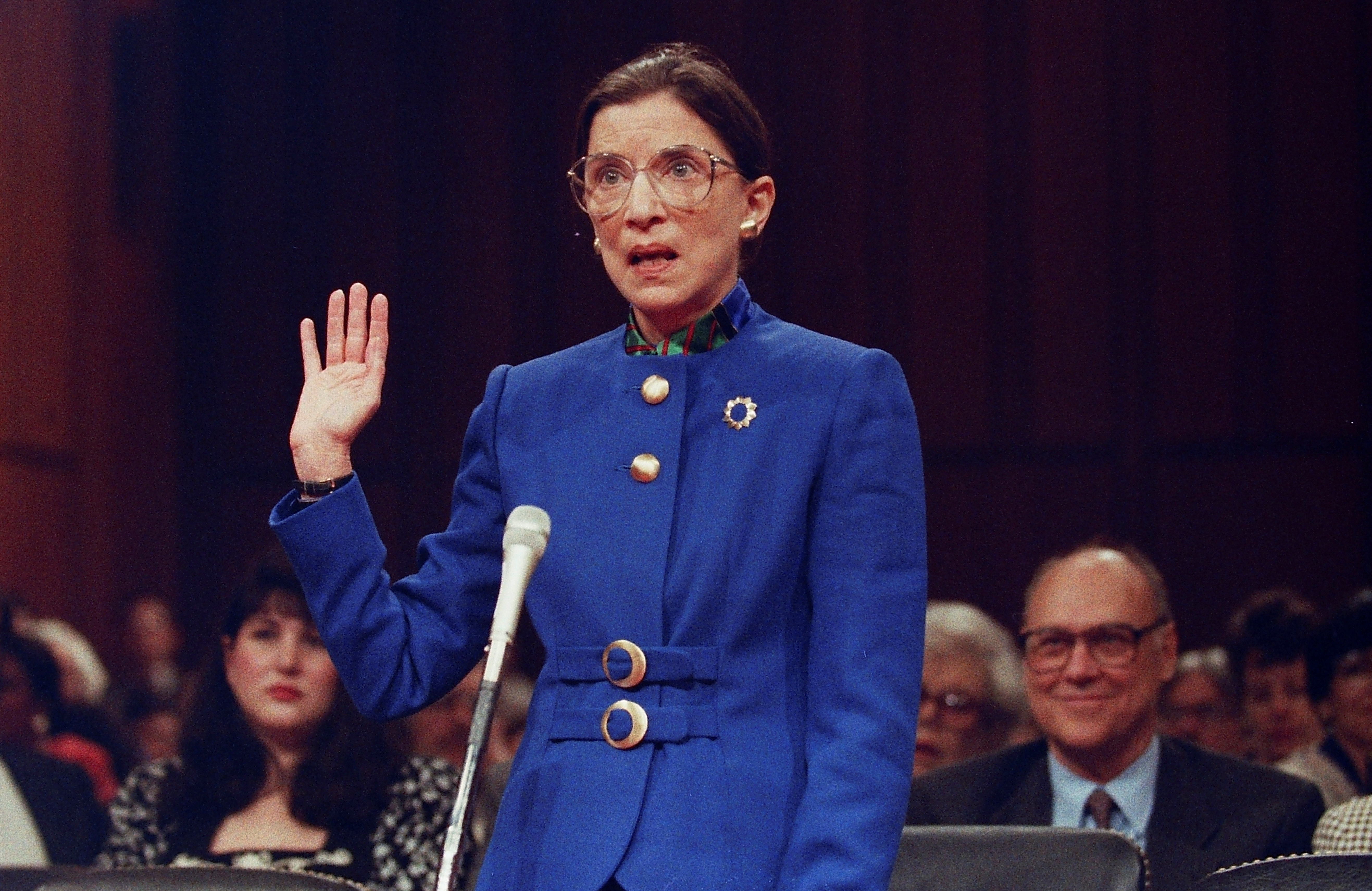 Ruth Bader Ginsburg en 1993 (Reuters)