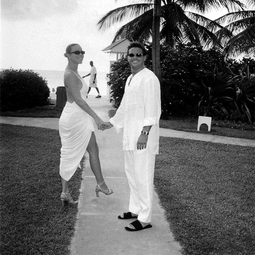 Su romance duró aproximadamente dos años
Luis Miguel y Mariah Carey (Foto: Twitter@mundialdemusica)