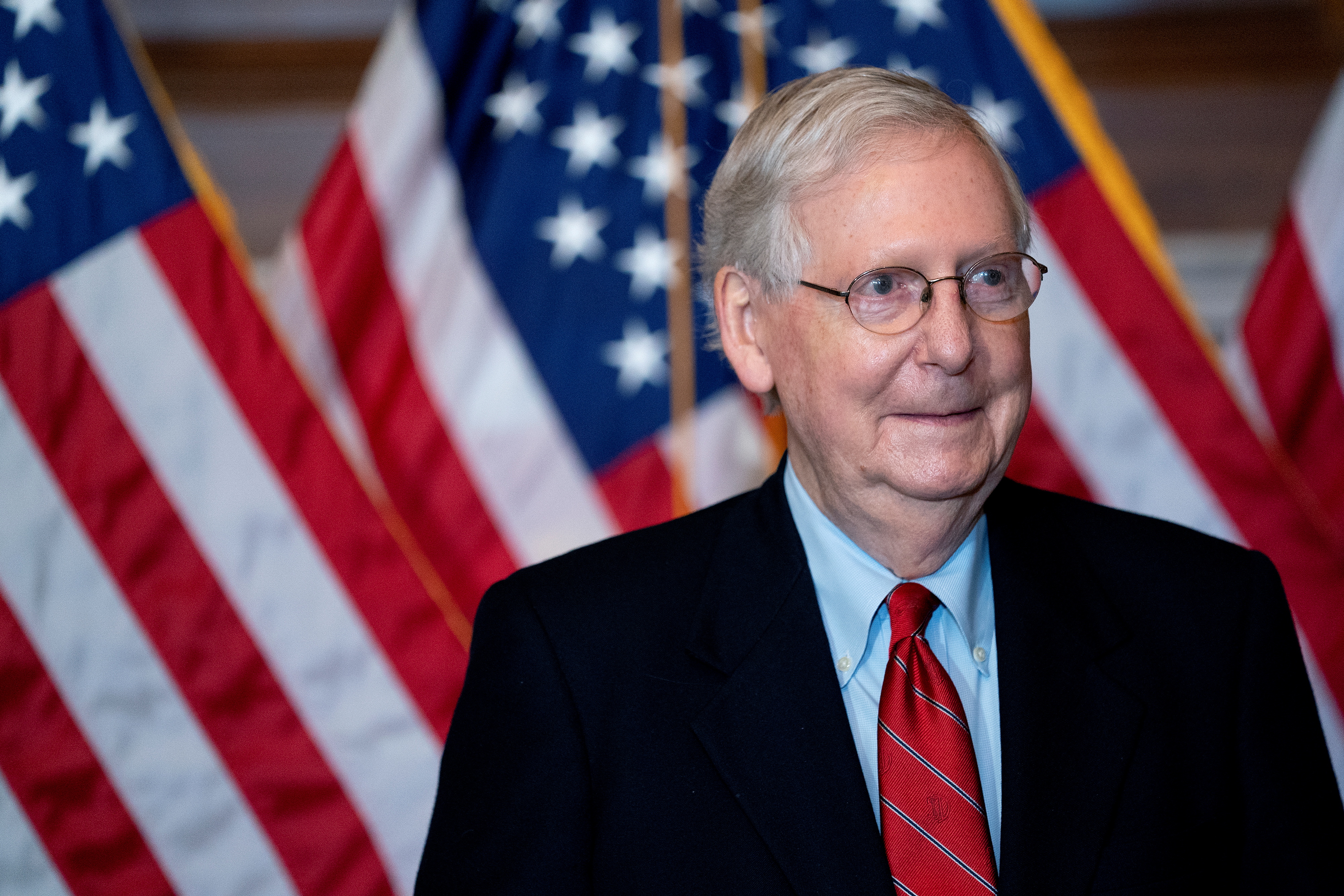 El jefe de la mayoría republicana en el Senado, Mitch McConnell. Foto: Stefani Reynolds/via REUTERS