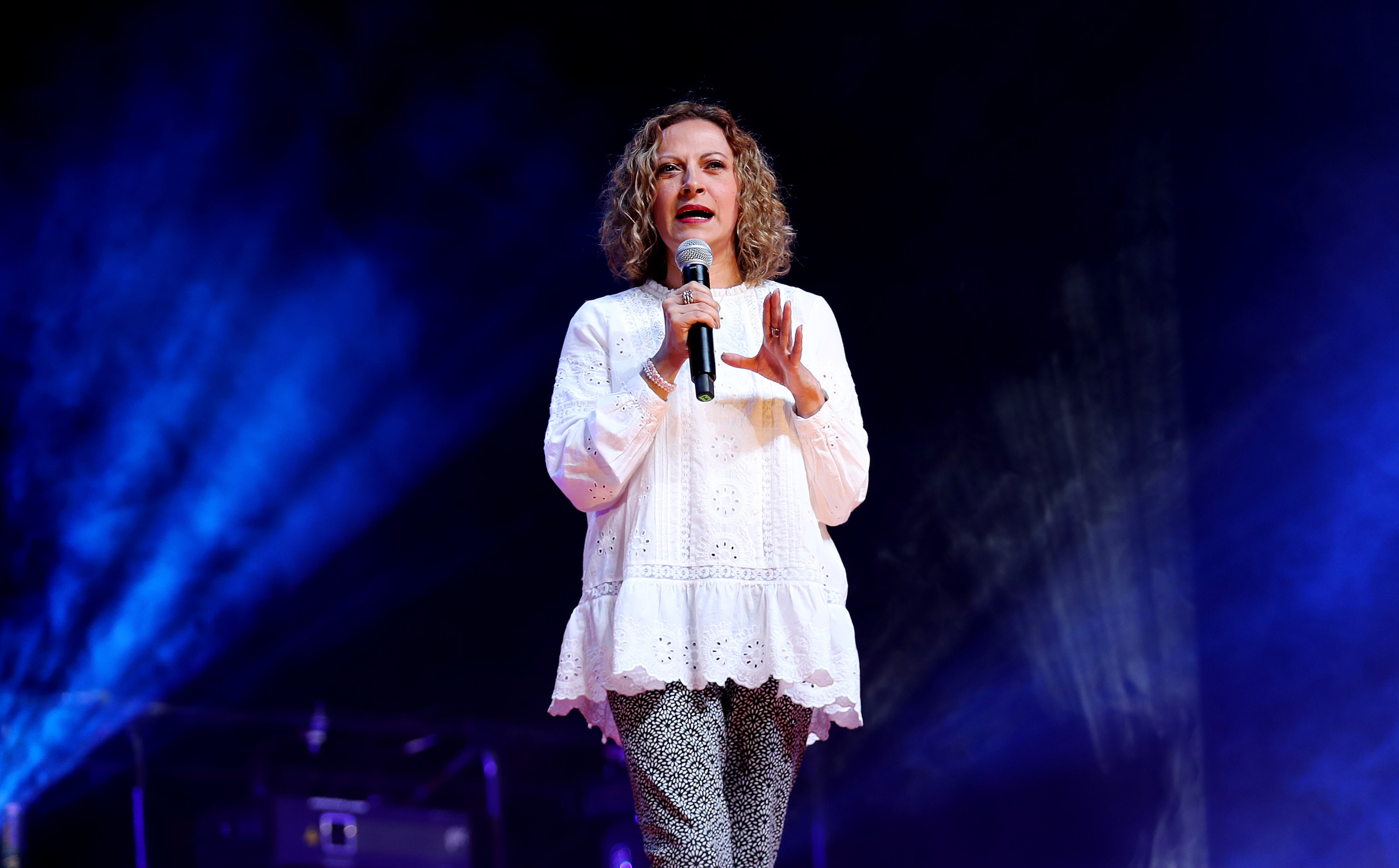 La periodista colombiana Jineth Bedoya, en una fotografía de archivo. EFE/Leonardo Muñoz 