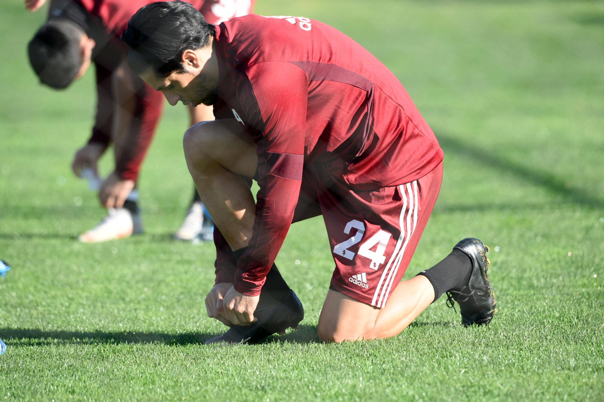 Luego de casi cinco meses de inactividad, el Millonario volvió a los entrenamientos este lunes en el River Camp, el predio de Ezeiza que cuenta con 14 hectáreas y 7 canchas de fútbol