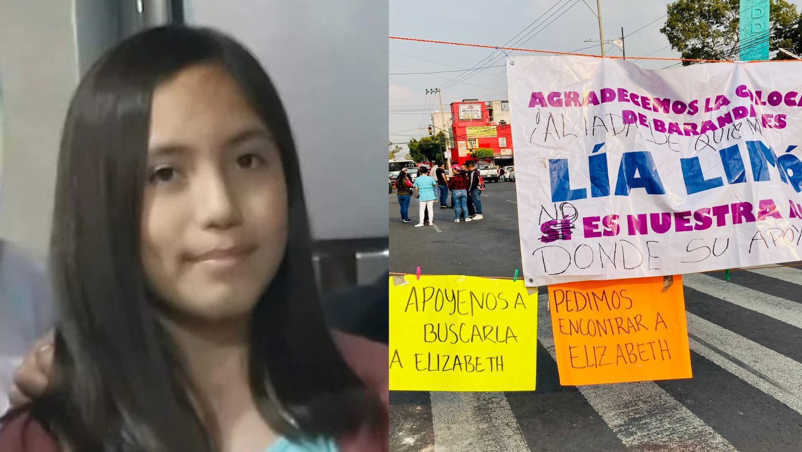 Elizabeth Jiménez, the under 12-year-old disappeared after boarding the school bus after leaving high school.  (Facebook Andrés Regalado / Twitter @jorgetown81)