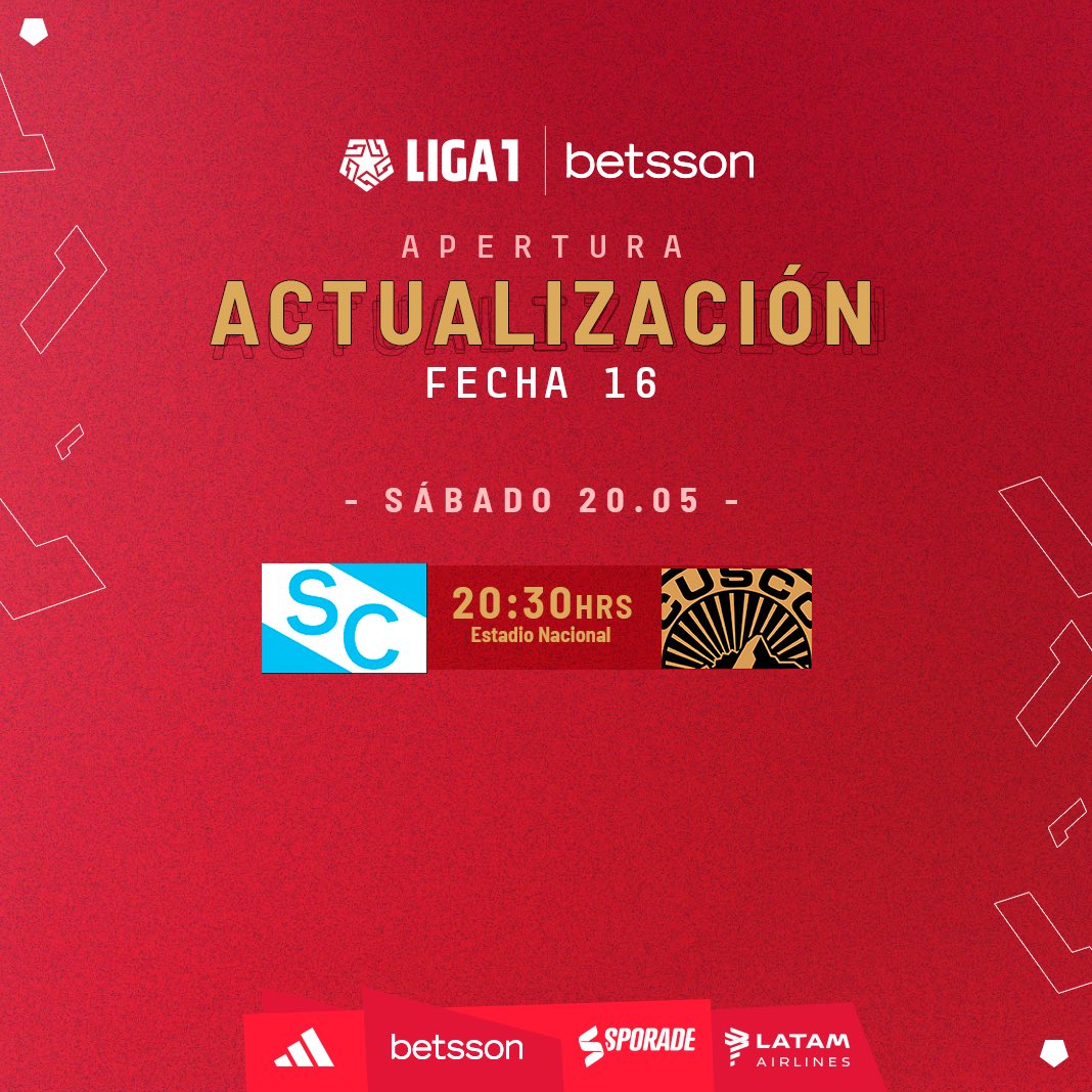 Sporting Cristal will face Cusco FC on Saturday, May 20 at the new time of 8:30 p.m. and at the National Stadium.  (Photo: Professional Soccer League)