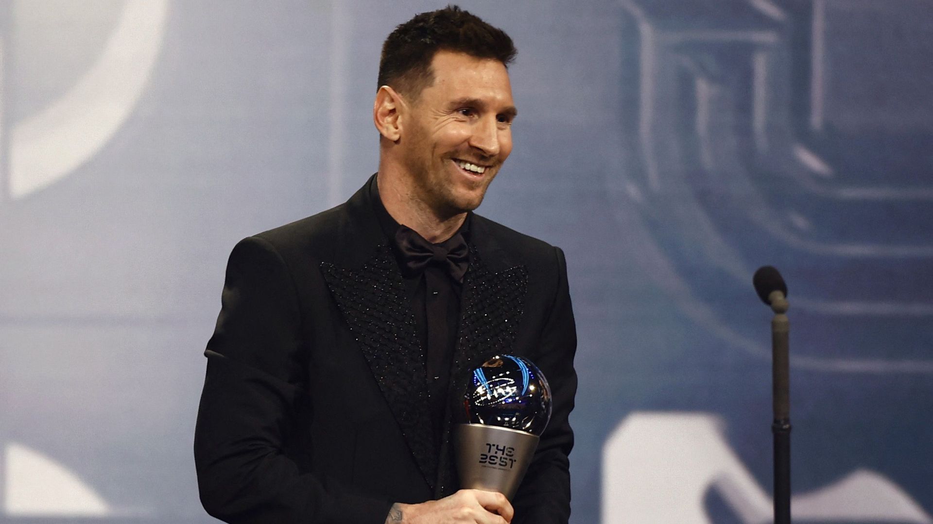 Lionel Messi fue elegido como mejor jugador en los Premios The Best 2023.