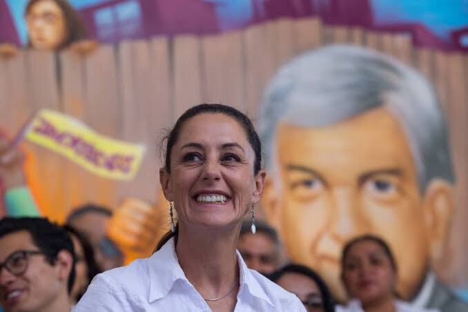 Claudia Sheinbaum  reiteró su apoyo a López Obrador  (Foto: Twitter@horacioduarteo)