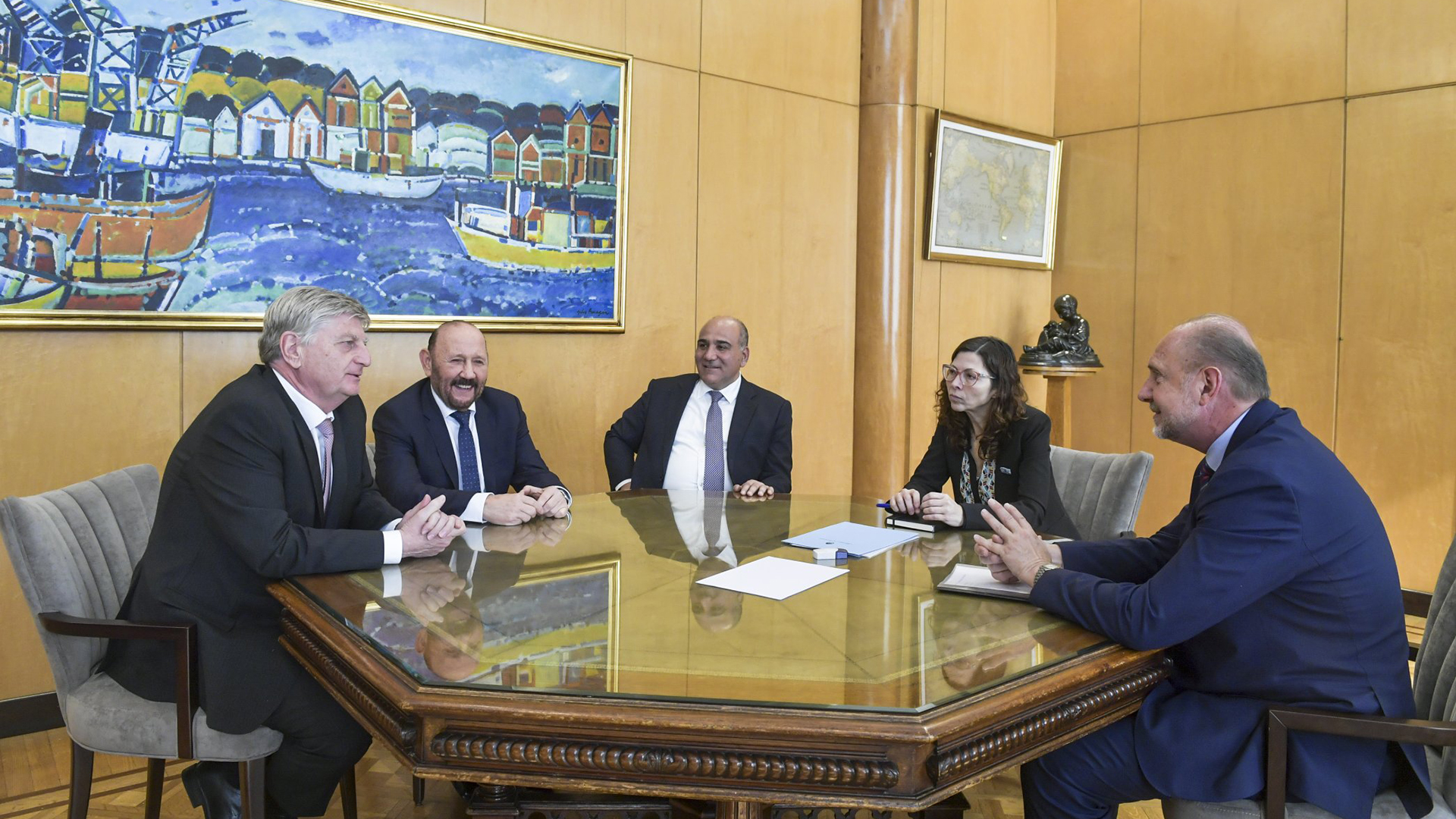 Silvina Batakis, with Juan Manzur and governors, in search of political support