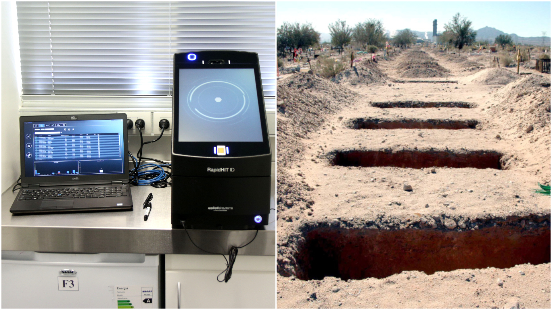 Con robots que identifican cadáveres en 90 minutos Baja California quiere resolver la grave crisis forense