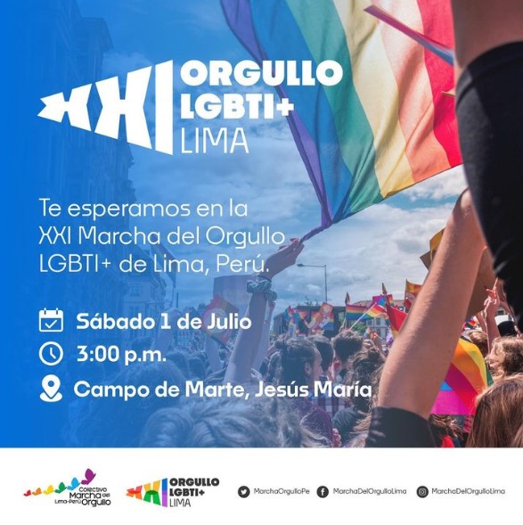 Marcha Del Orgullo 2023 Lima Sonya Ellis Headline