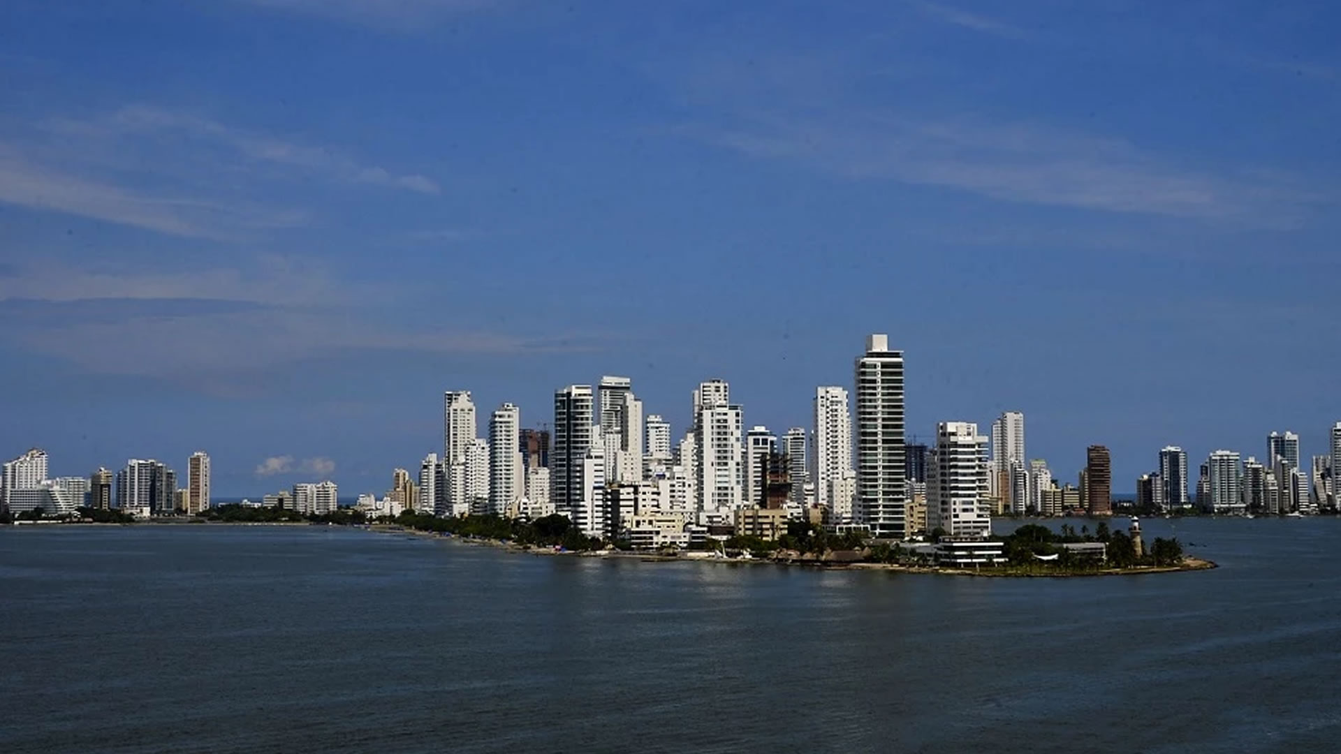 Bahía de Cartagena - Colombia. Foto: AFP