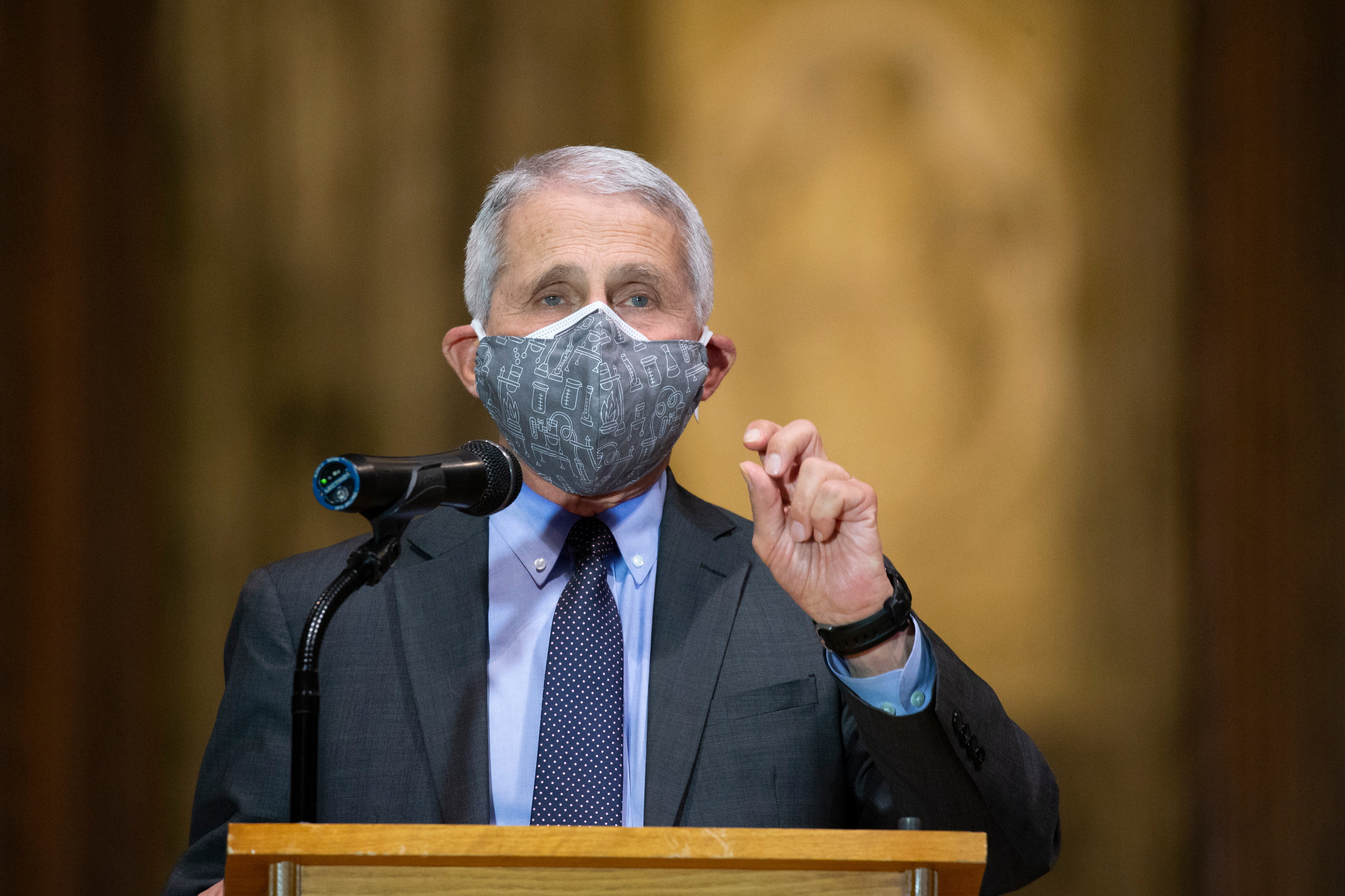 El principal epidemiólogo del Gobierno de Estados Unidos, Anthony Fauci (Foto: EFE/Michael Reynolds)
