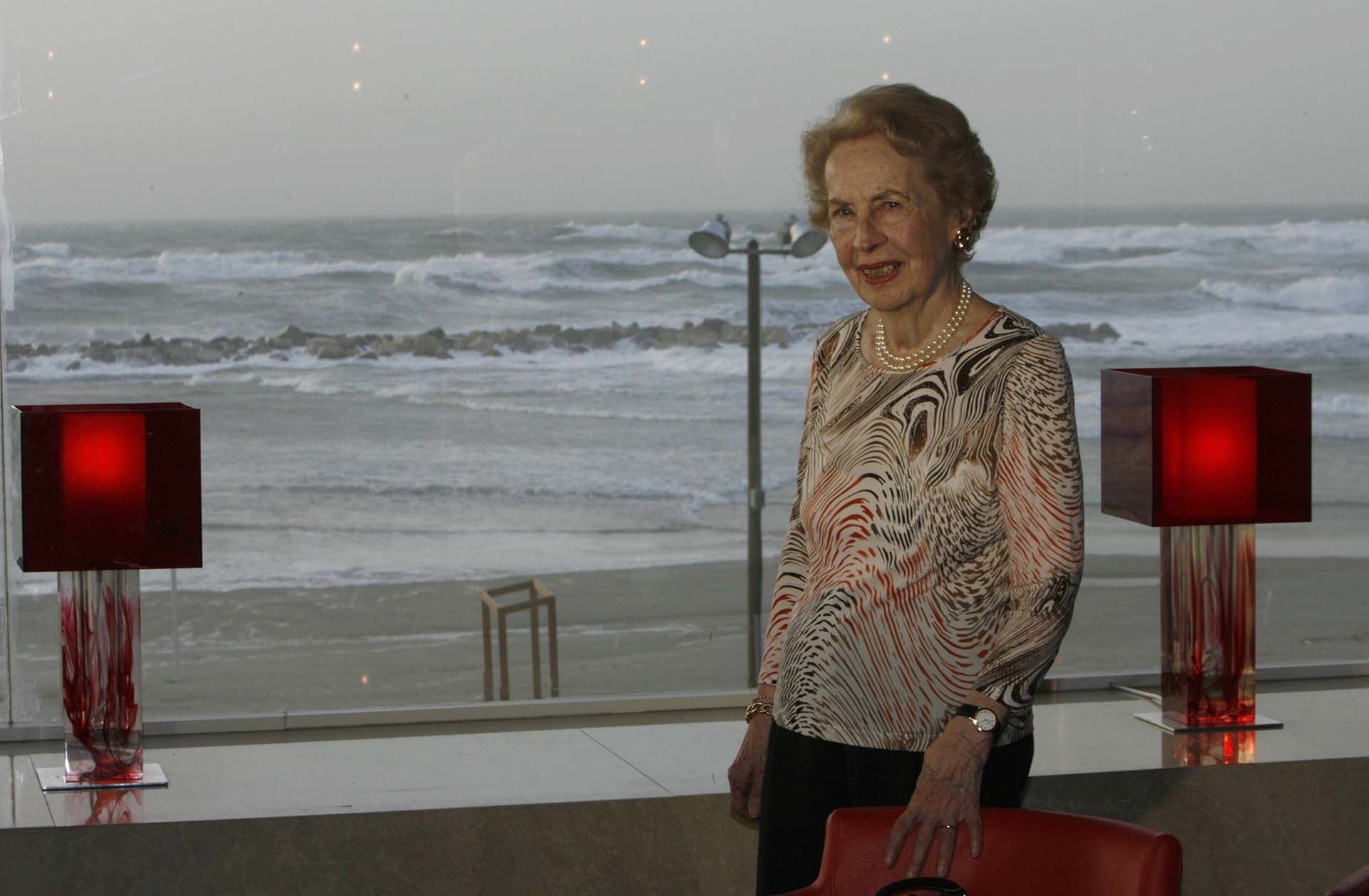 Mimi Reinhard murió el viernes pasado en Israel a los 107 años. Ella mecanografió la lista con la que Schindler logró salvar la vida de más de 1200 judíos del campo de concentración de Plaszow (REUTERS)