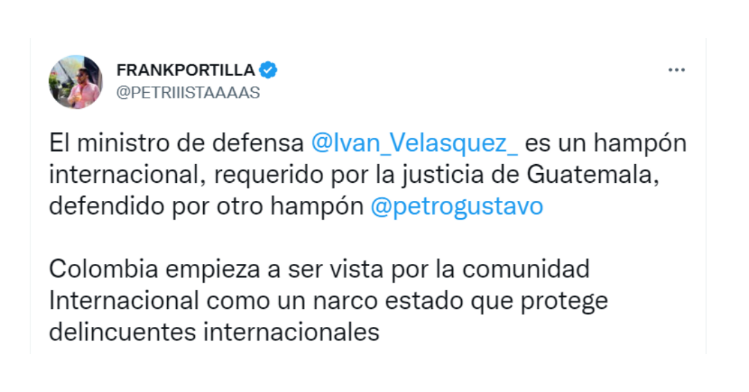 Según la Fiscalía del país Centroamericano, el actual ministro de Defensa habría participado en un plan para robar 384 millones de dólares. Crédito: @PETRIIISTAAAAS / Twitter