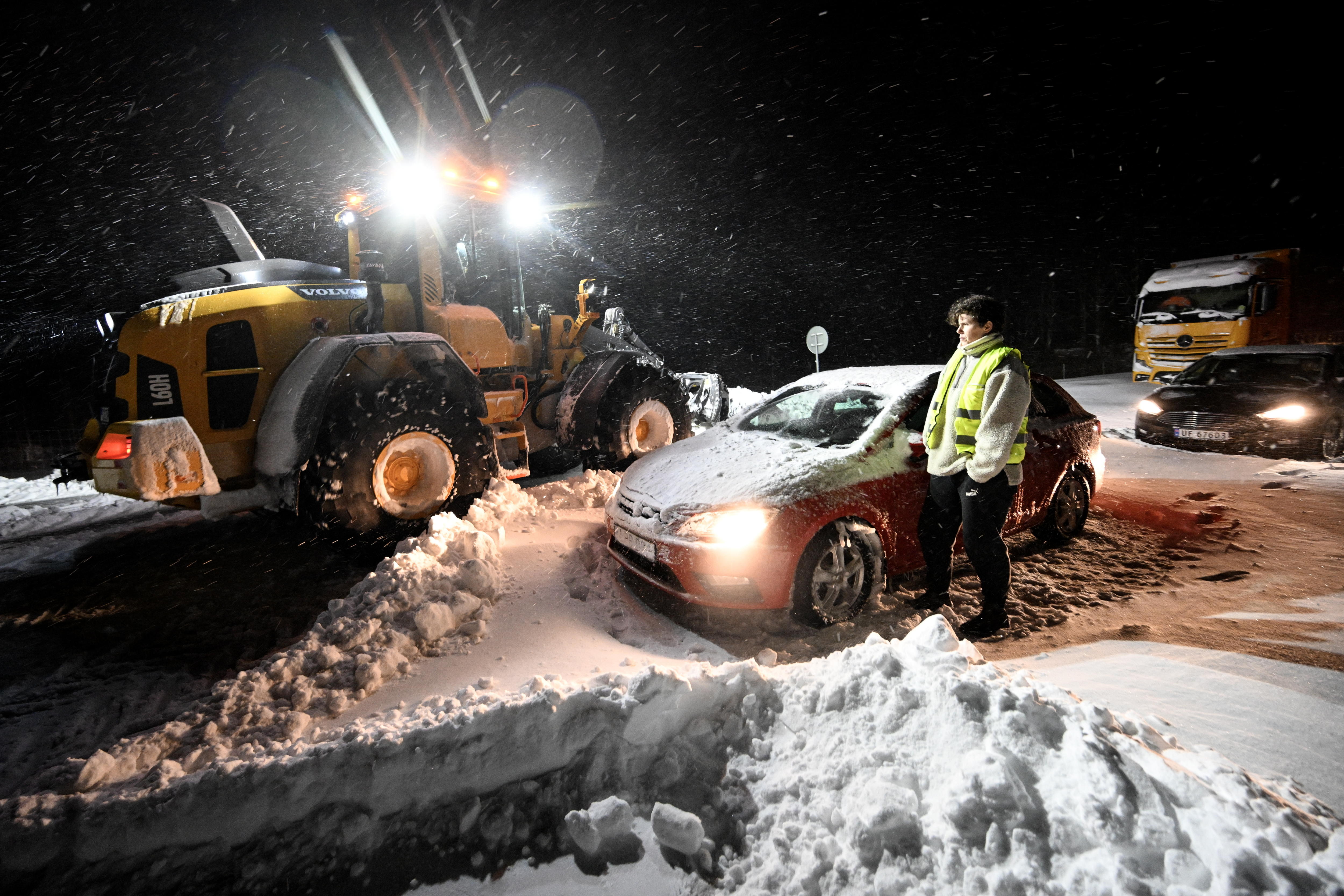 Caos por nieve y temperaturas extremas en Suecia, Finlandia y Dinamarca -  Infobae