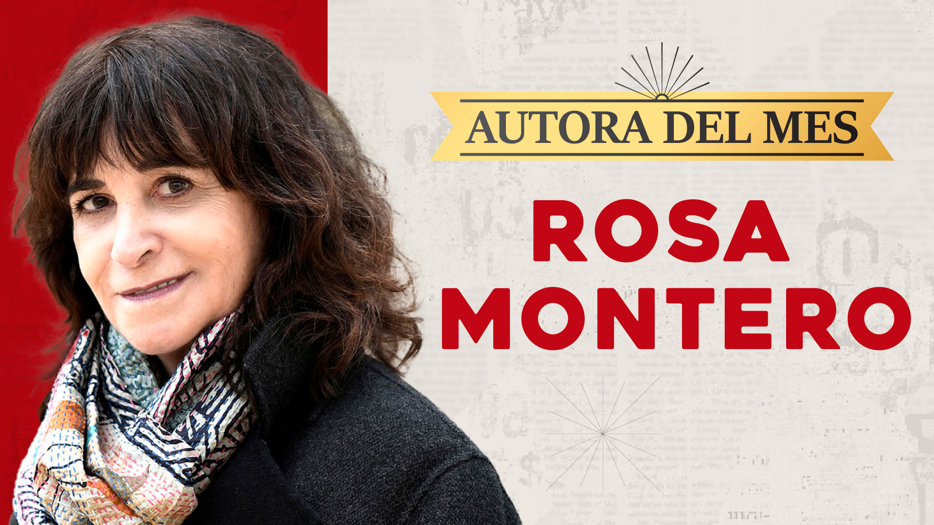 Rosa Montero contra el paso del tiempo - Librujula