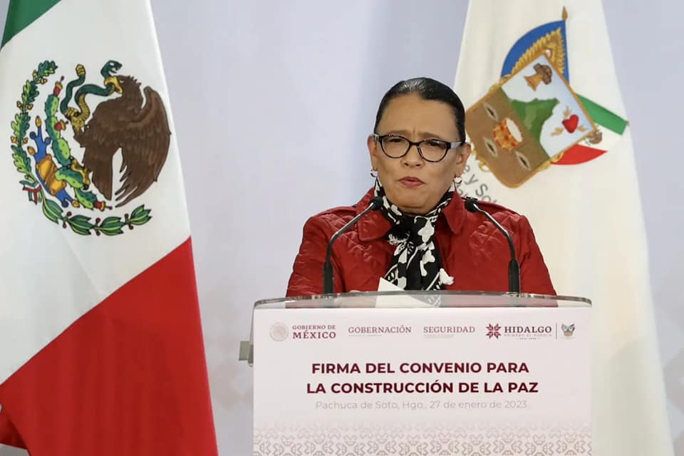 En este gabinete de seguridad no hay funcionarios como García Luna, sostuvo Rosa Icela Rodríguez