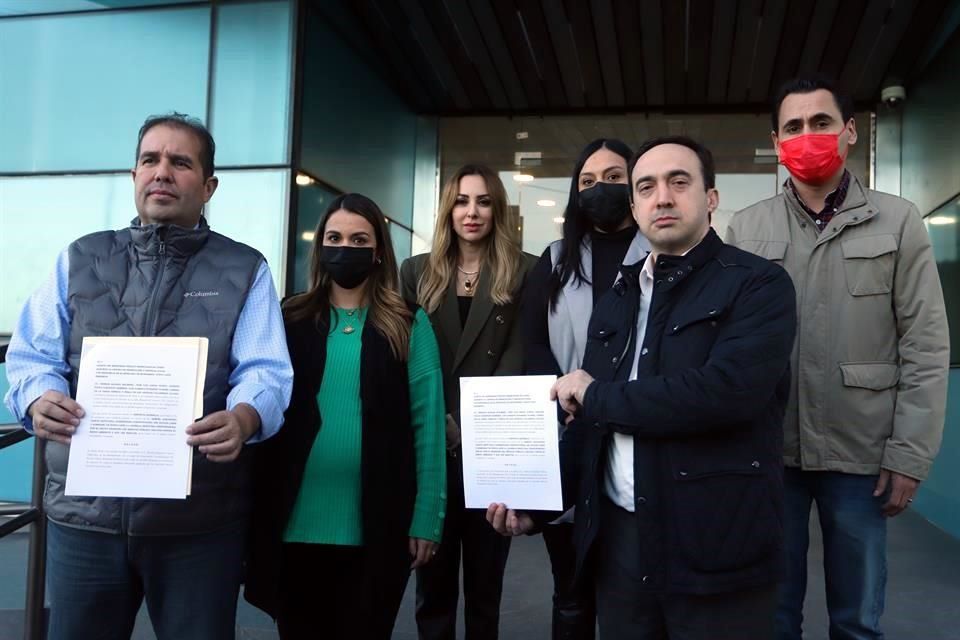 Legisladores del PAN y PRI presentaron denuncia contra el gobernador de Nuevo León (PRI Nuevo León)