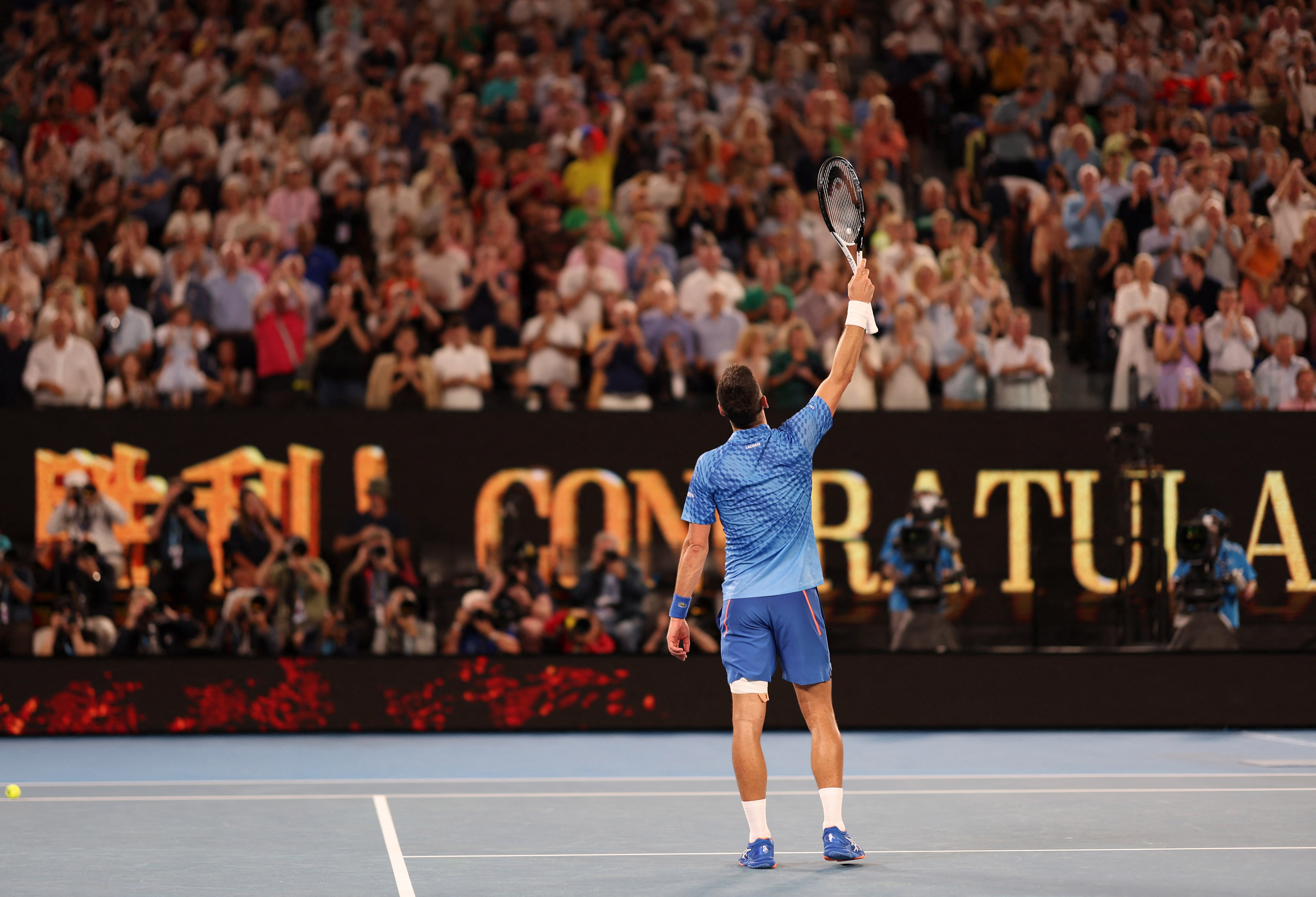 Novak Djokovic barrió a Tommy Paul y jugará la final del Australian Open por décima vez en su carrera