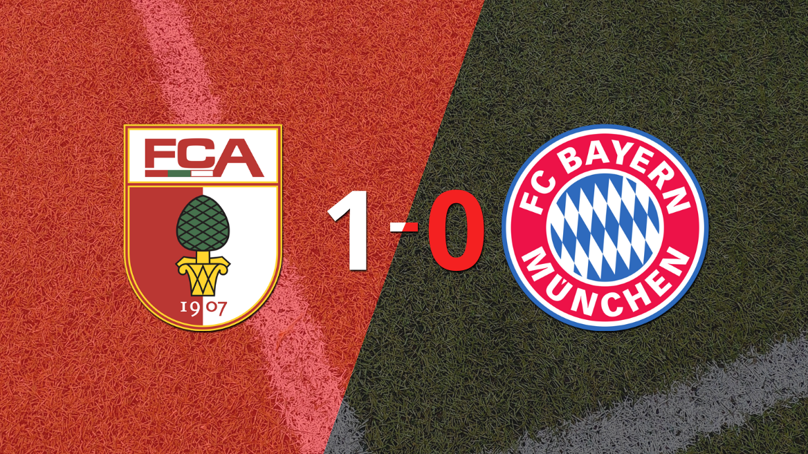 En su casa Augsburg derrotó a Bayern Múnich 1 a 0