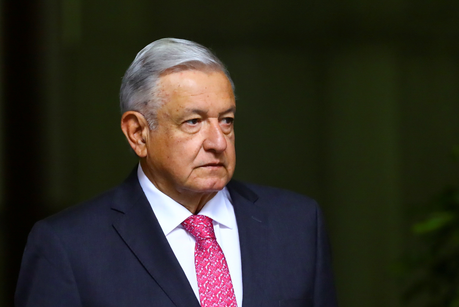 Mexico's President Andres Manuel Lopez Obrador participates on a commemoration on the third anniversary of his presidential election victory at National Palace in Mexico City, Mexico July 1, 2021. REUTERS/Edgard Garrido