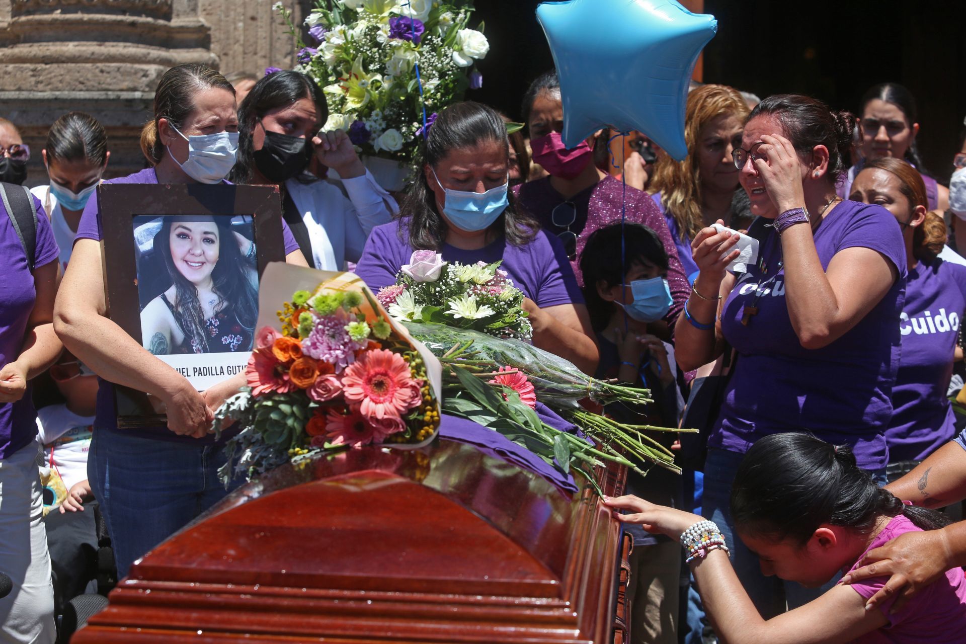 Luz Raquel Padilla fue despedida por familiares y amistades el pasado 21 de julio en una misa de cuerpo presente. 
(FOTO: FERNANDO CARRANZA GARCIA / CUARTOSCURO.COM)