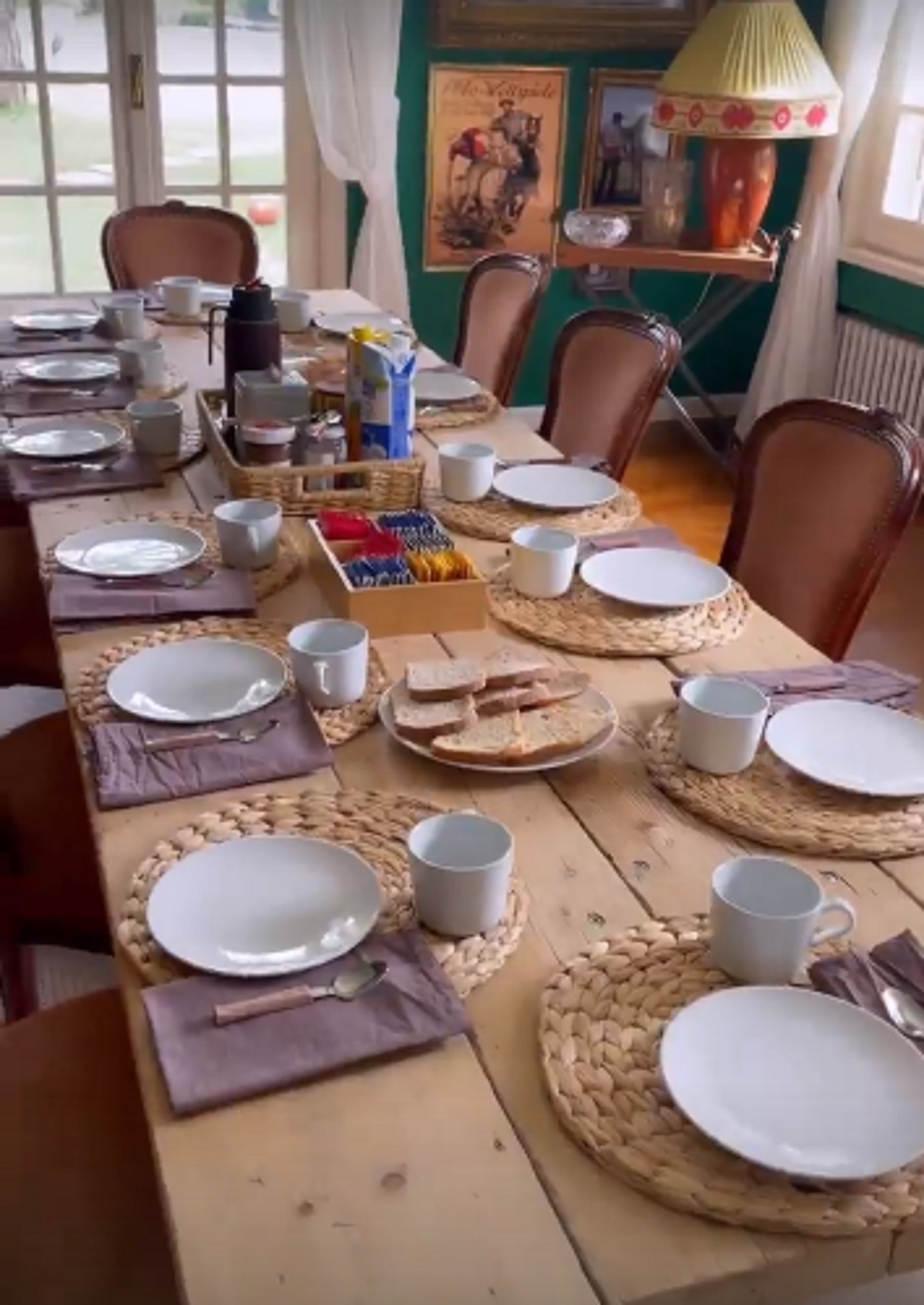 Wanda Nara mostró cómo decoró su casa del campo en Italia