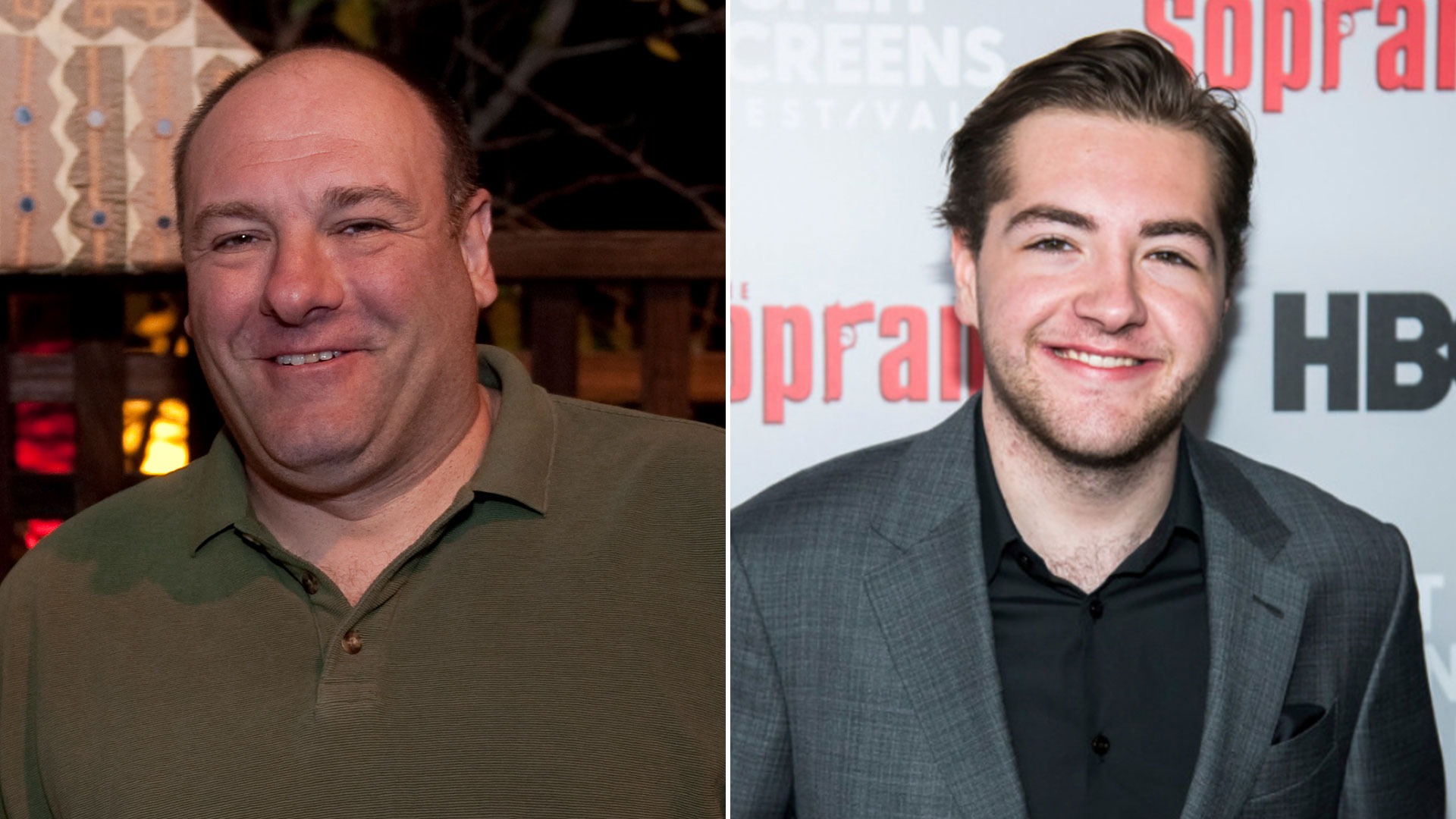 James y Michael Gandolfini