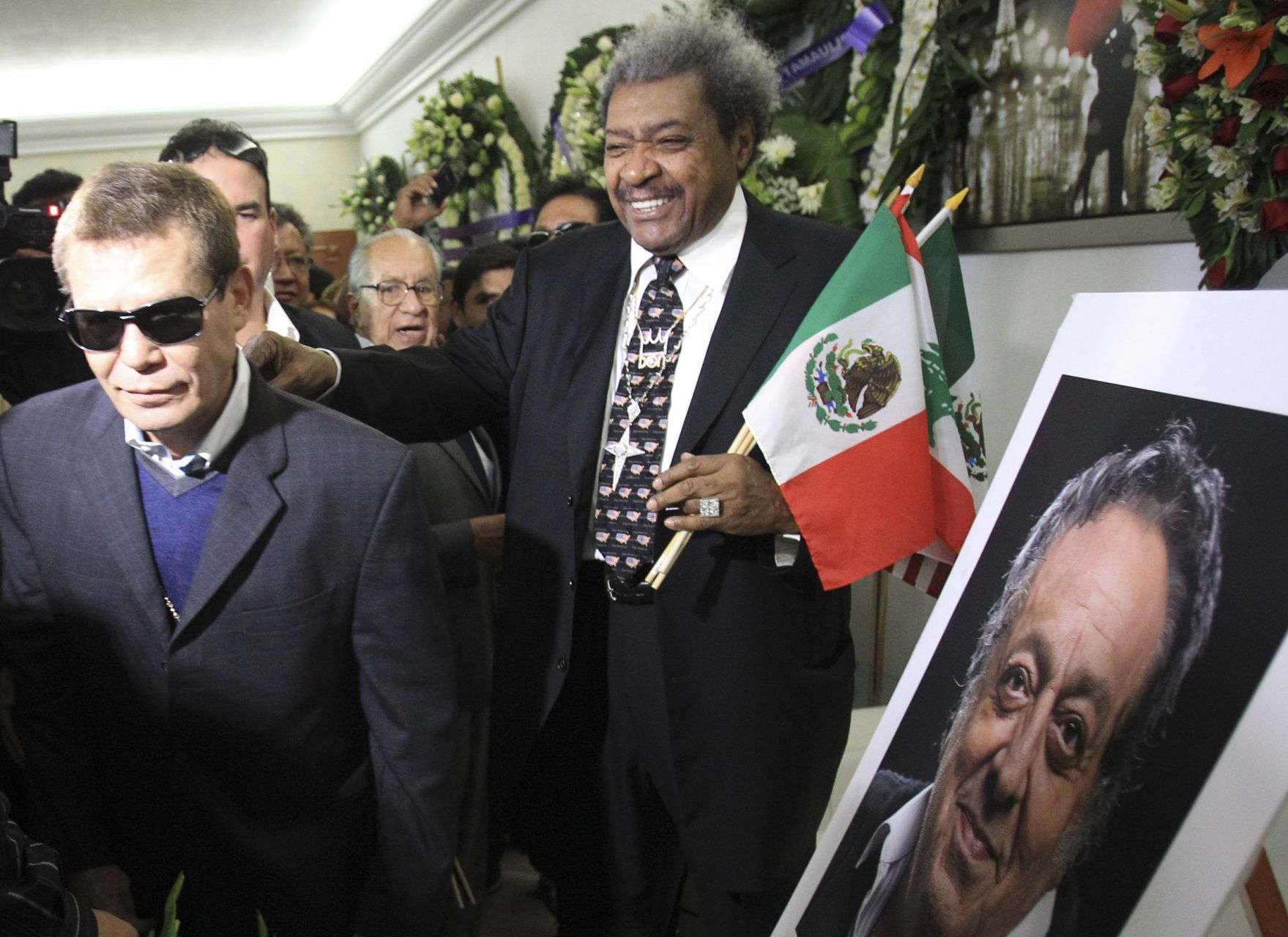 Don King llegó a promover peleas de Julio César Chávez en cinco de mayo (Foto: cuartoscuro.com) 