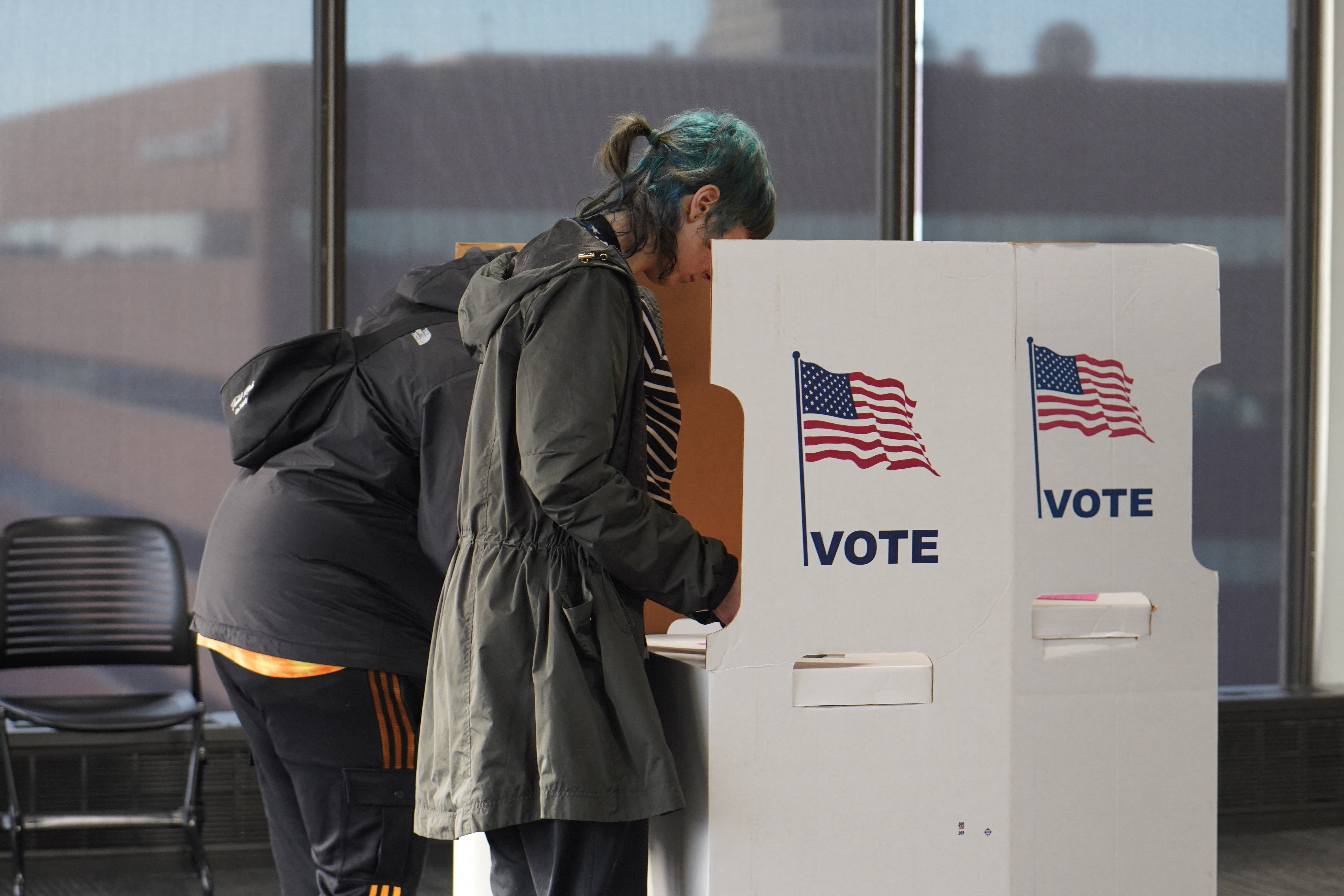 Votación en Michigan (Reuters)