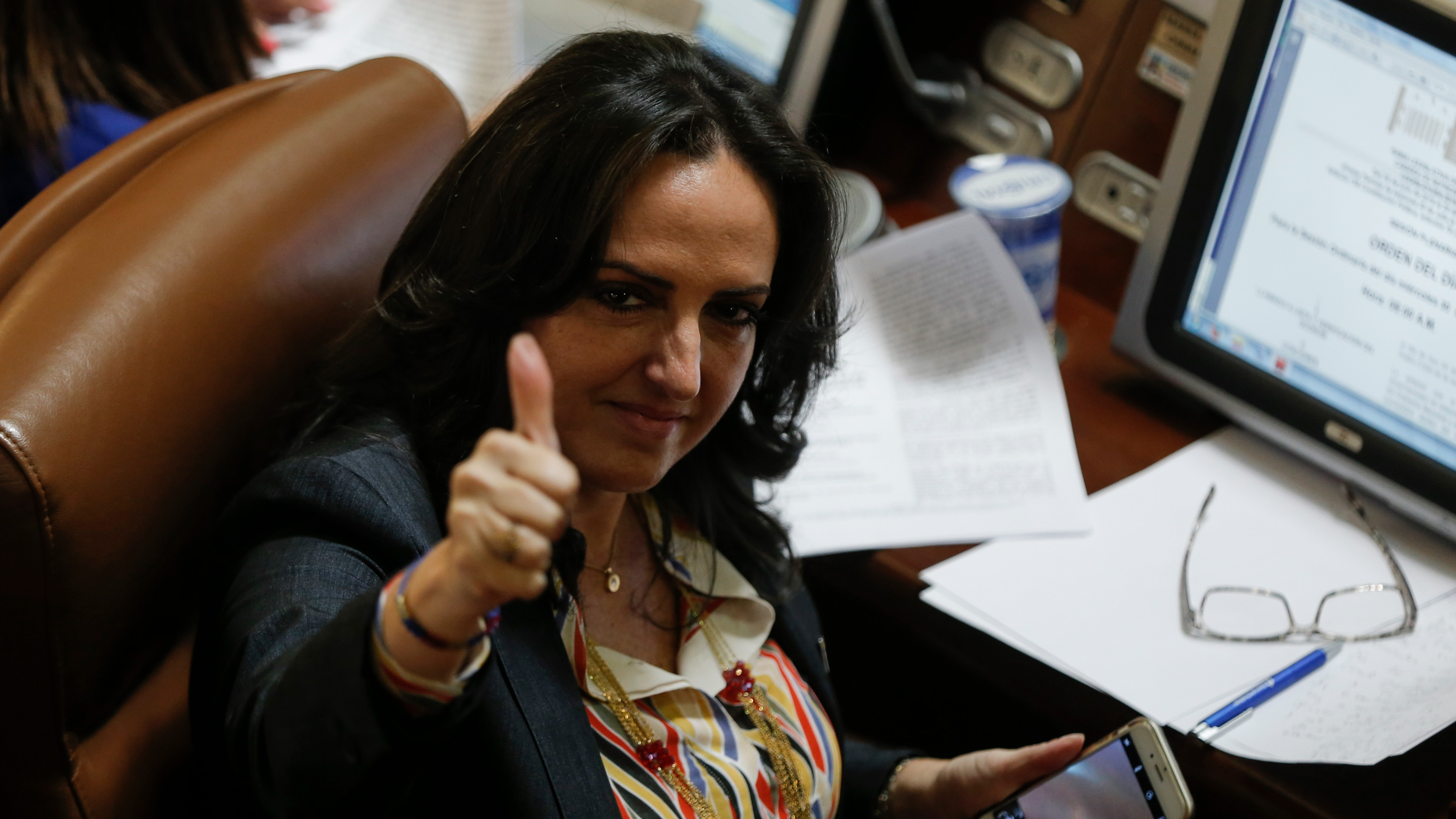 María Fernanda Cabal, senadora de la República por el Centro Democrático. Foto: Colprensa.