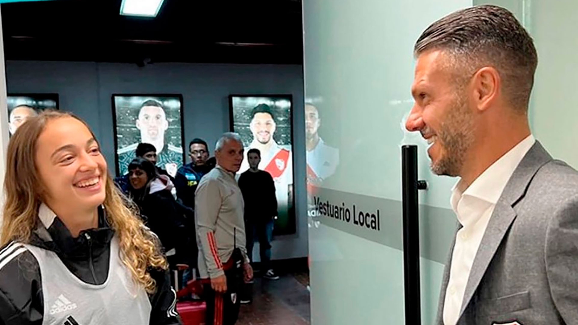 La historia de Delfina Lombardi, la alcanzapelotas de River Plate que fue clave para el gol contra Unión