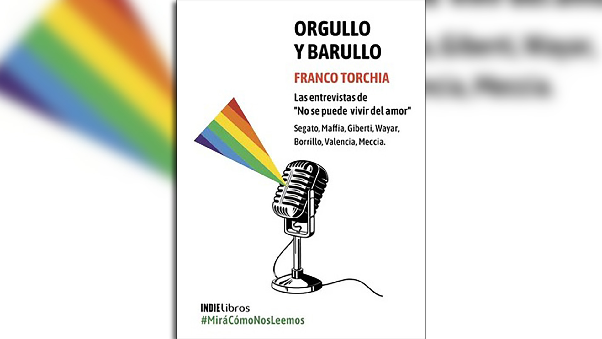 "Orgullo y barullo. Las entrevistas de 'No se puede vivir del amor'", de Franco Torchia.