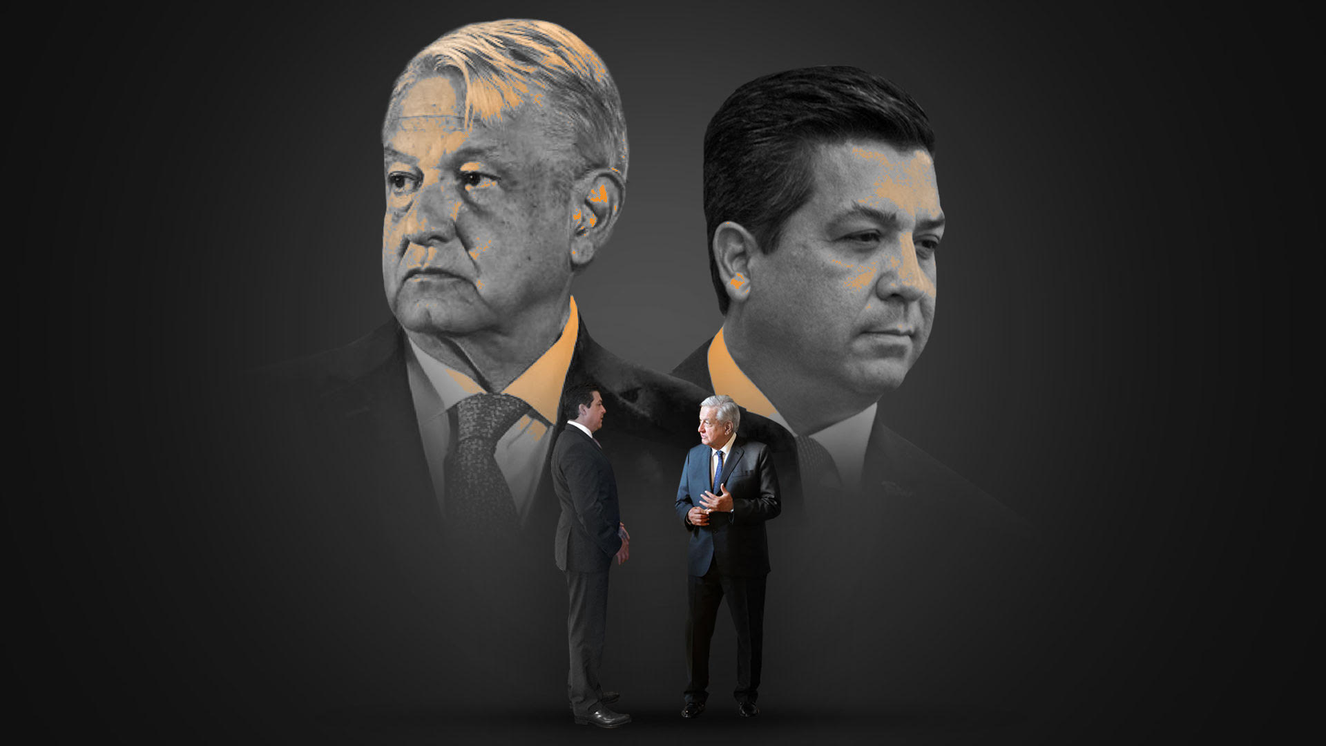 The president of Mexico recalled that the ruling of the SCJN in favor of the Governor of Tamaulipas does not mean impunity (Photo art: Infobae México)