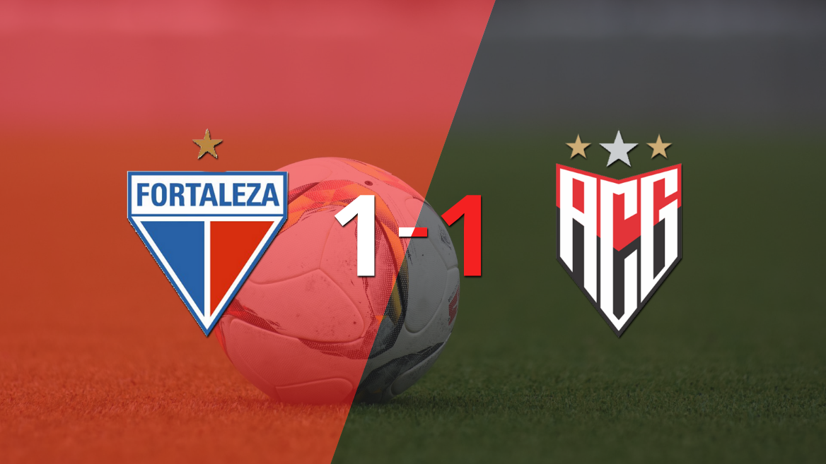 Fortaleza y Atlético Goianiense se repartieron los puntos en un 1 a 1